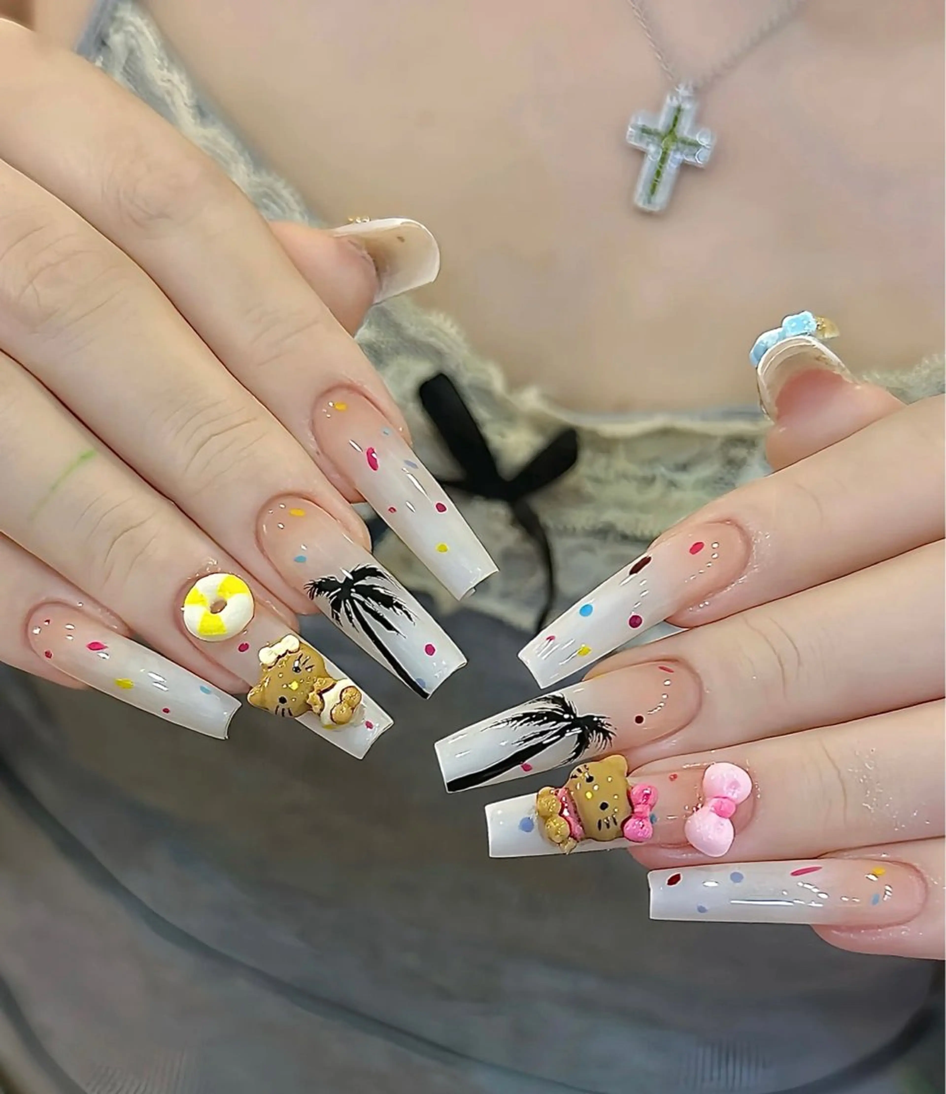 ネイル ハンドネイル ハンドケア 🍑 momo_nailのネイルデザイン