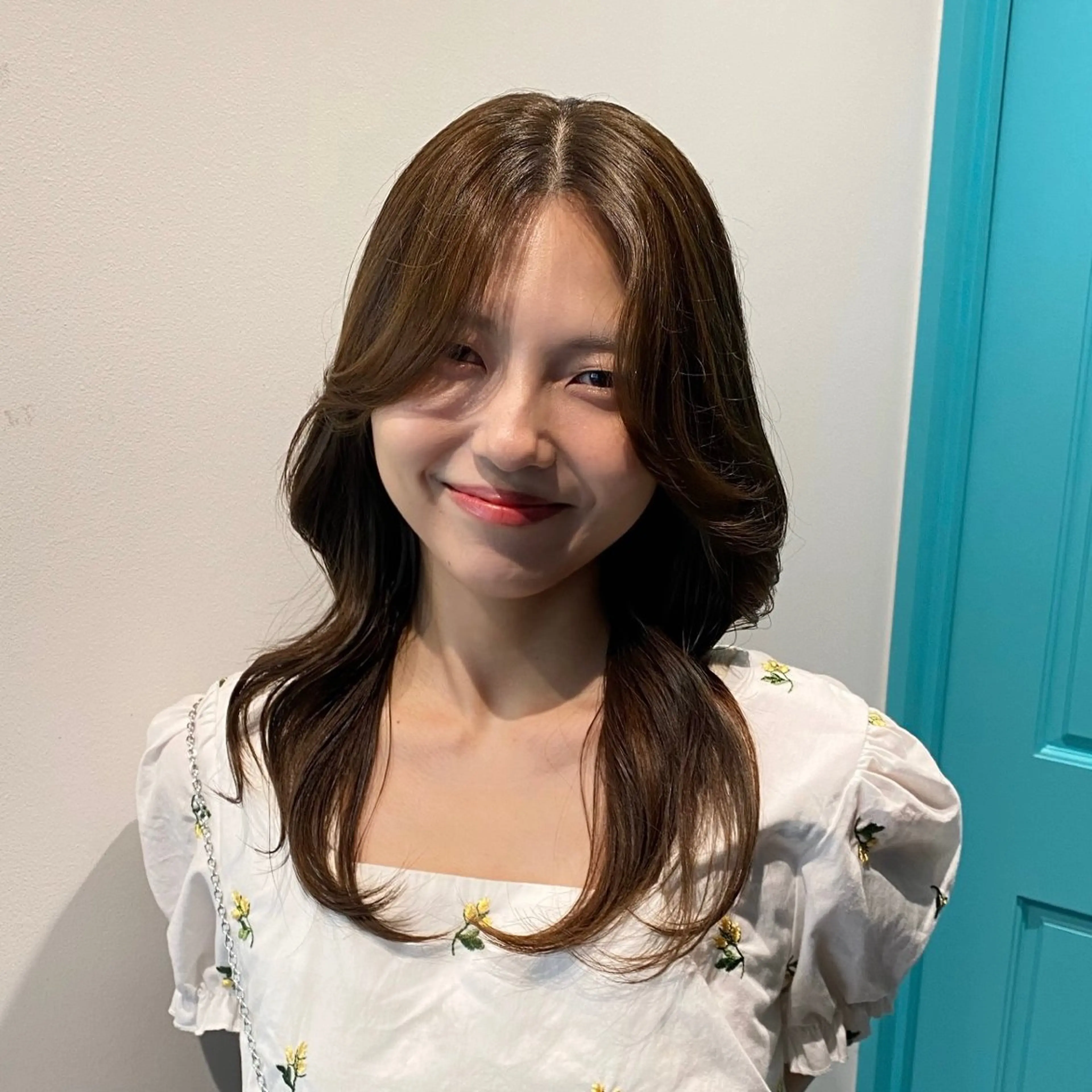 カラー カット 韓国ヘア AINA🐱のヘアスタイル