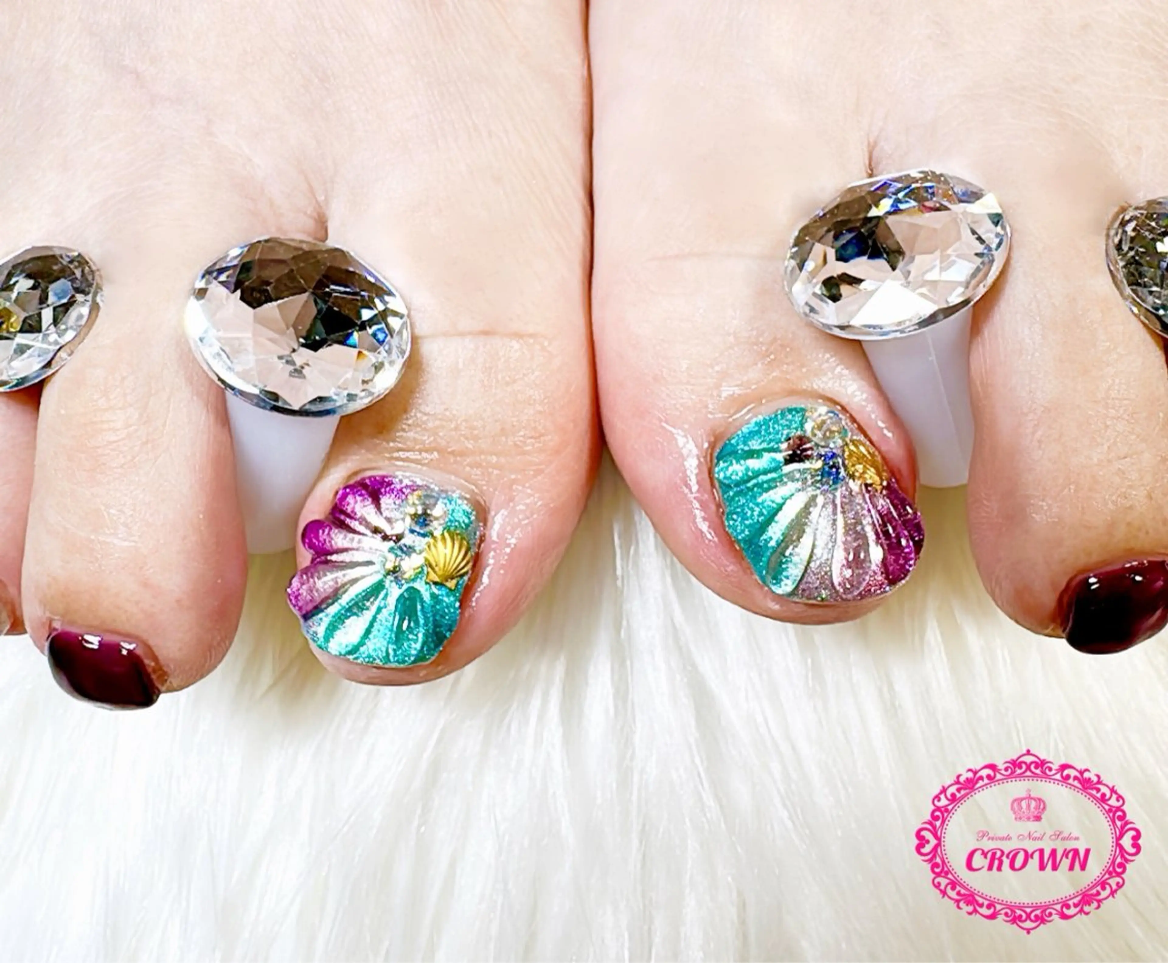 ネイル CROWN プライベートサロンのネイルデザイン