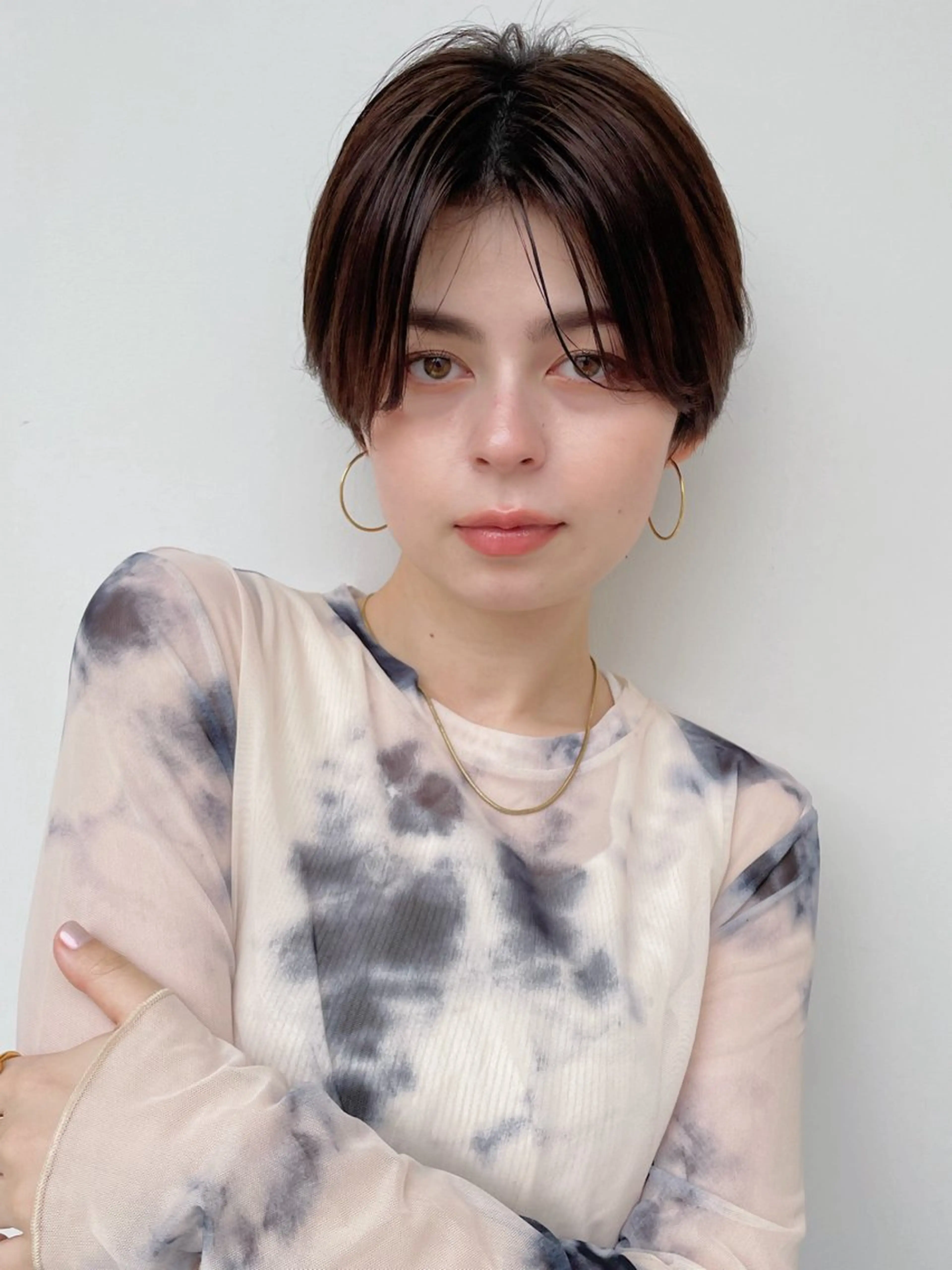 ショート ショートヘア ボブ/ミディアム 親しみやすさ/さくらのヘアスタイル