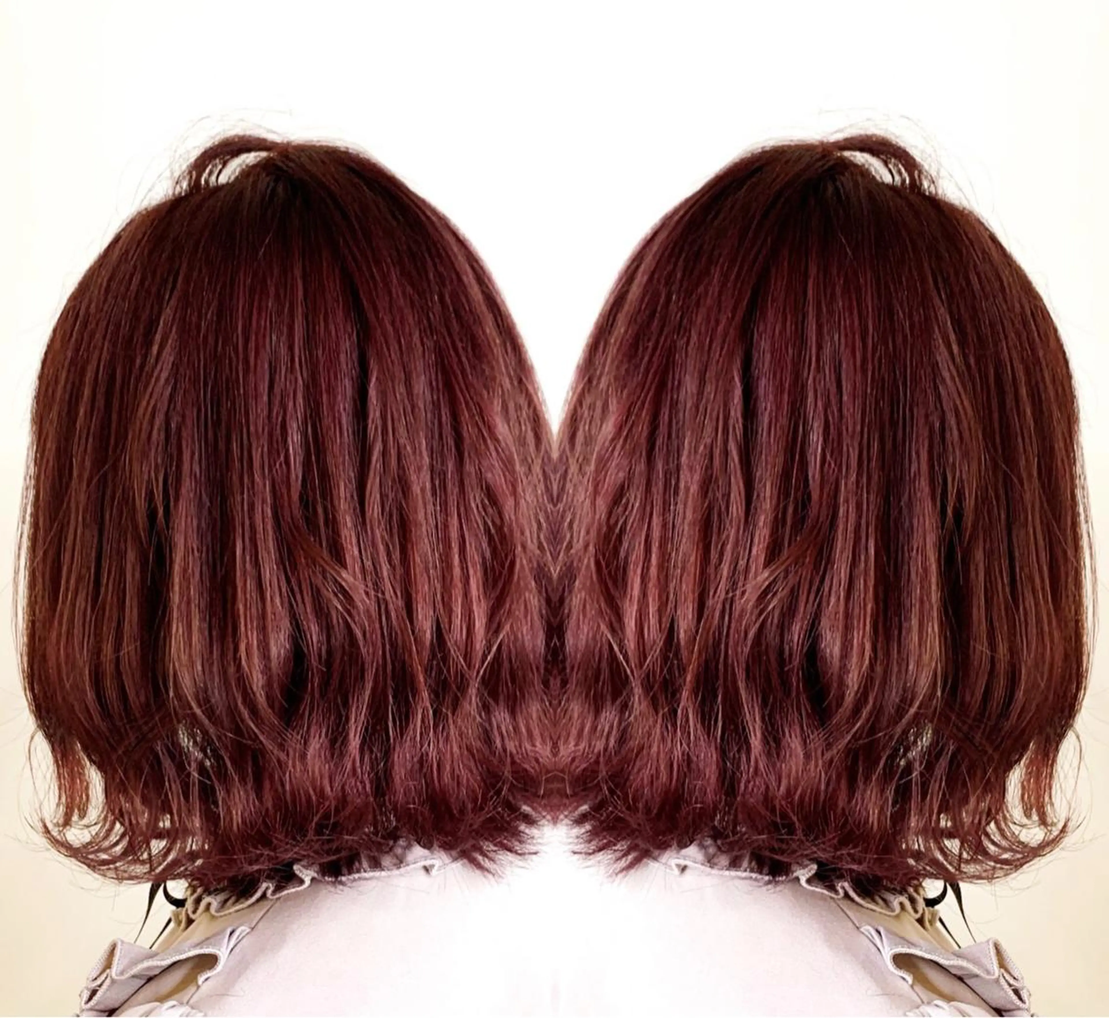 ショート ピンクブラウン ヘアカラー トリートメント ヘアセット ❤️千葉県代表❤️ 店長❤️柿本翔一朗のヘアスタイル