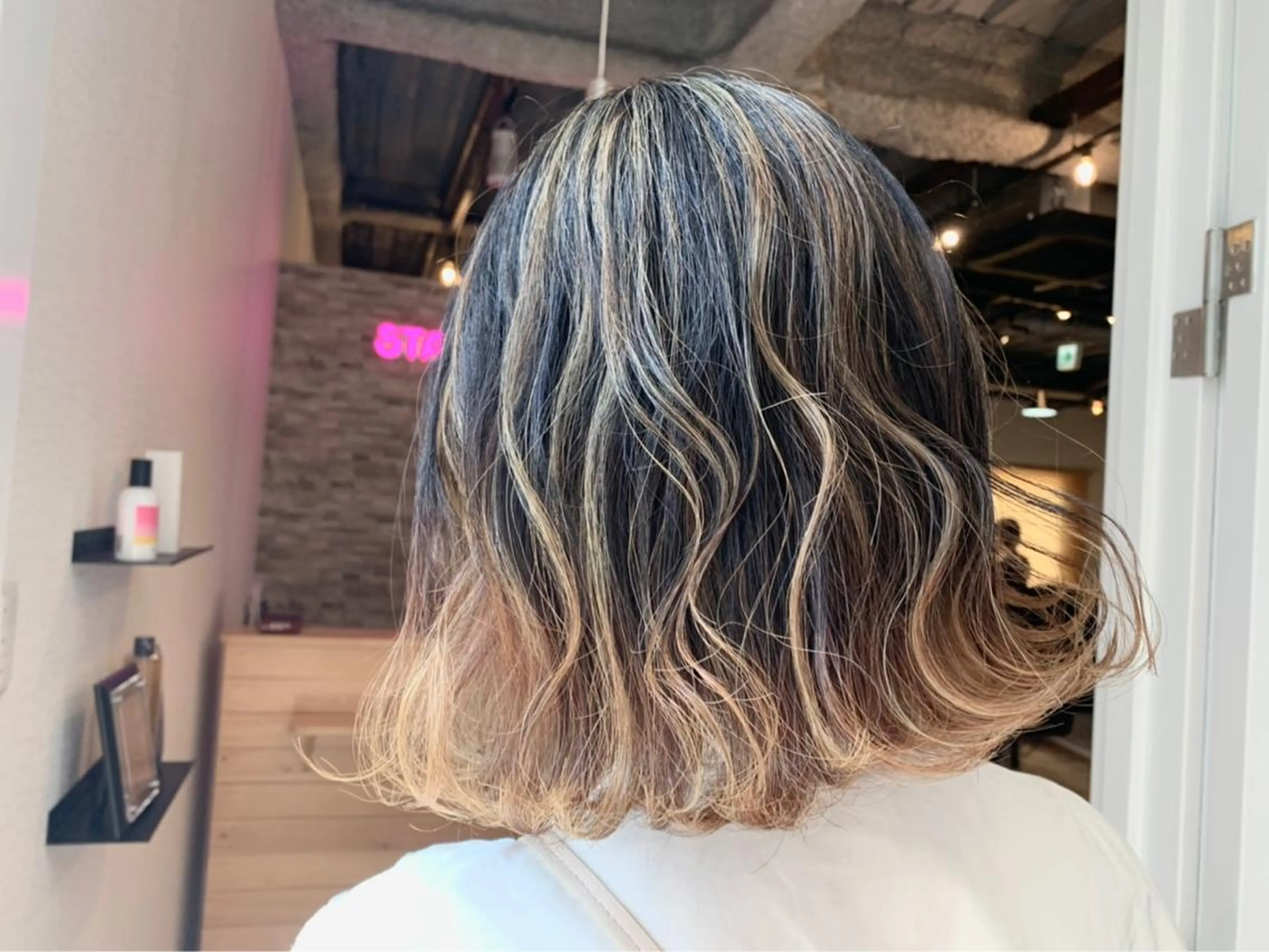 カラー カラー#ブリーチ⭐️ STAR☆RIVERのヘアスタイル