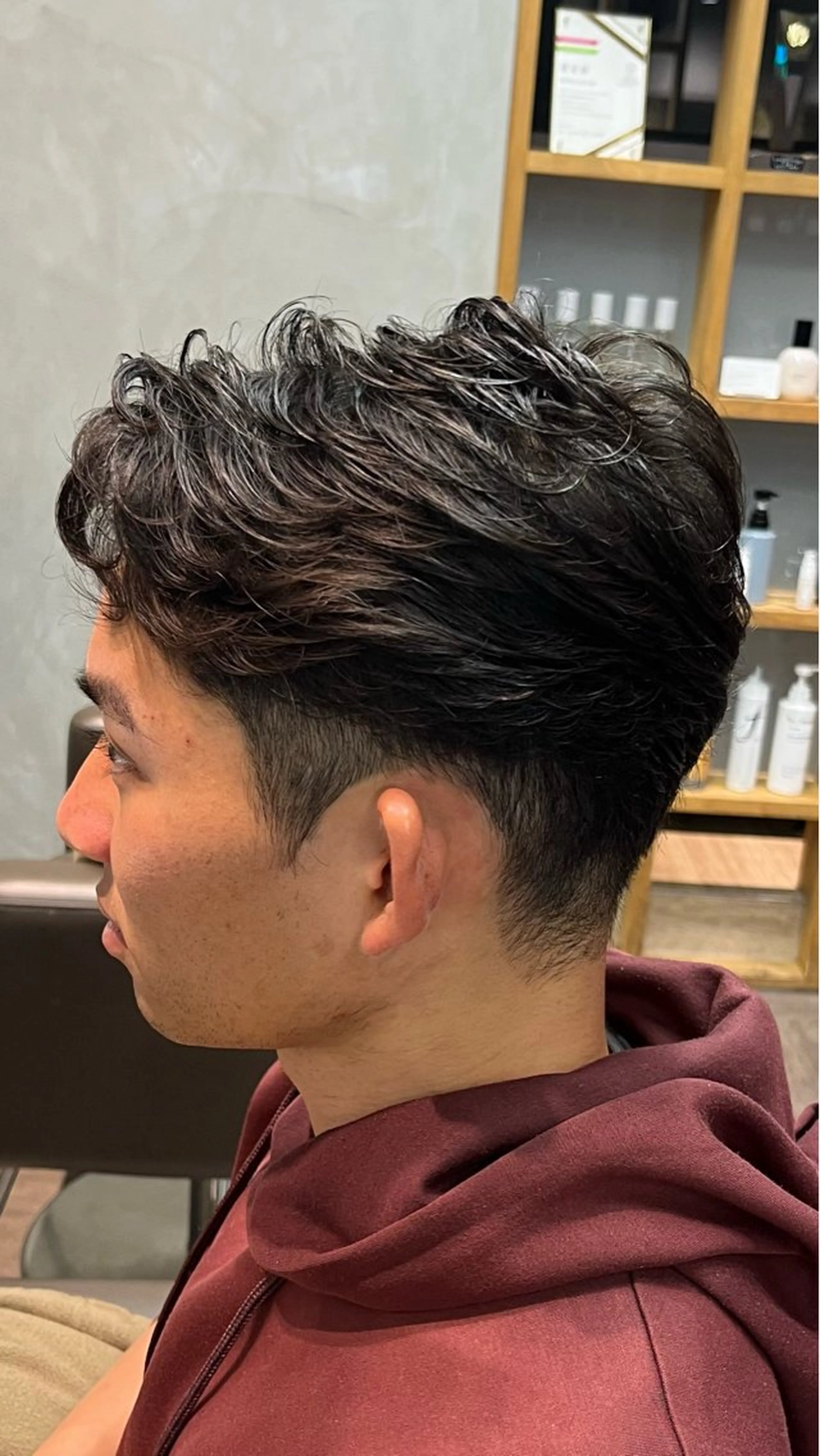 パーマ メンズ カット パーマ メンズカット パーマ飯野友喜のヘアスタイル