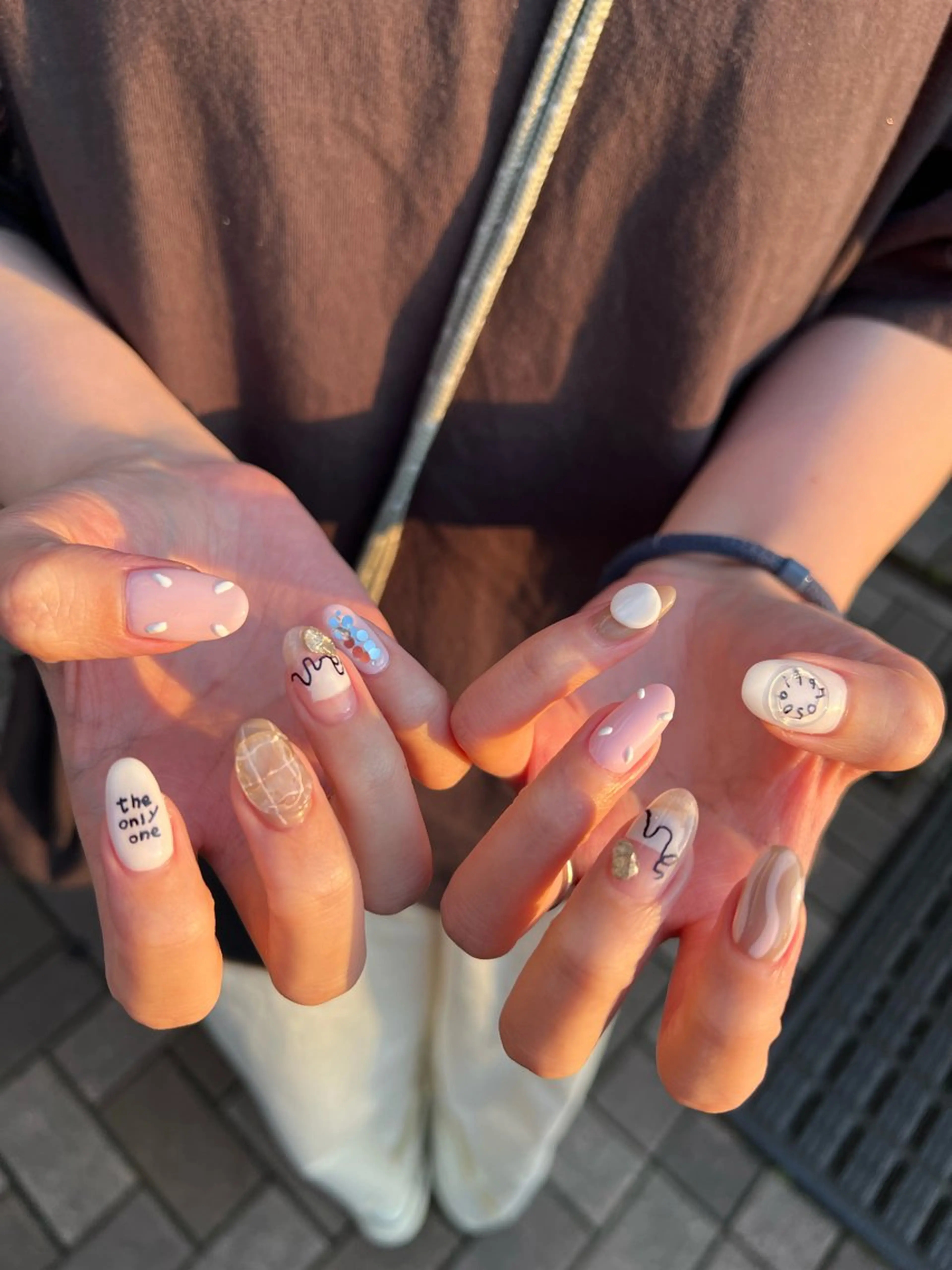 ネイル ニュアンスネイル I Rのネイルデザイン