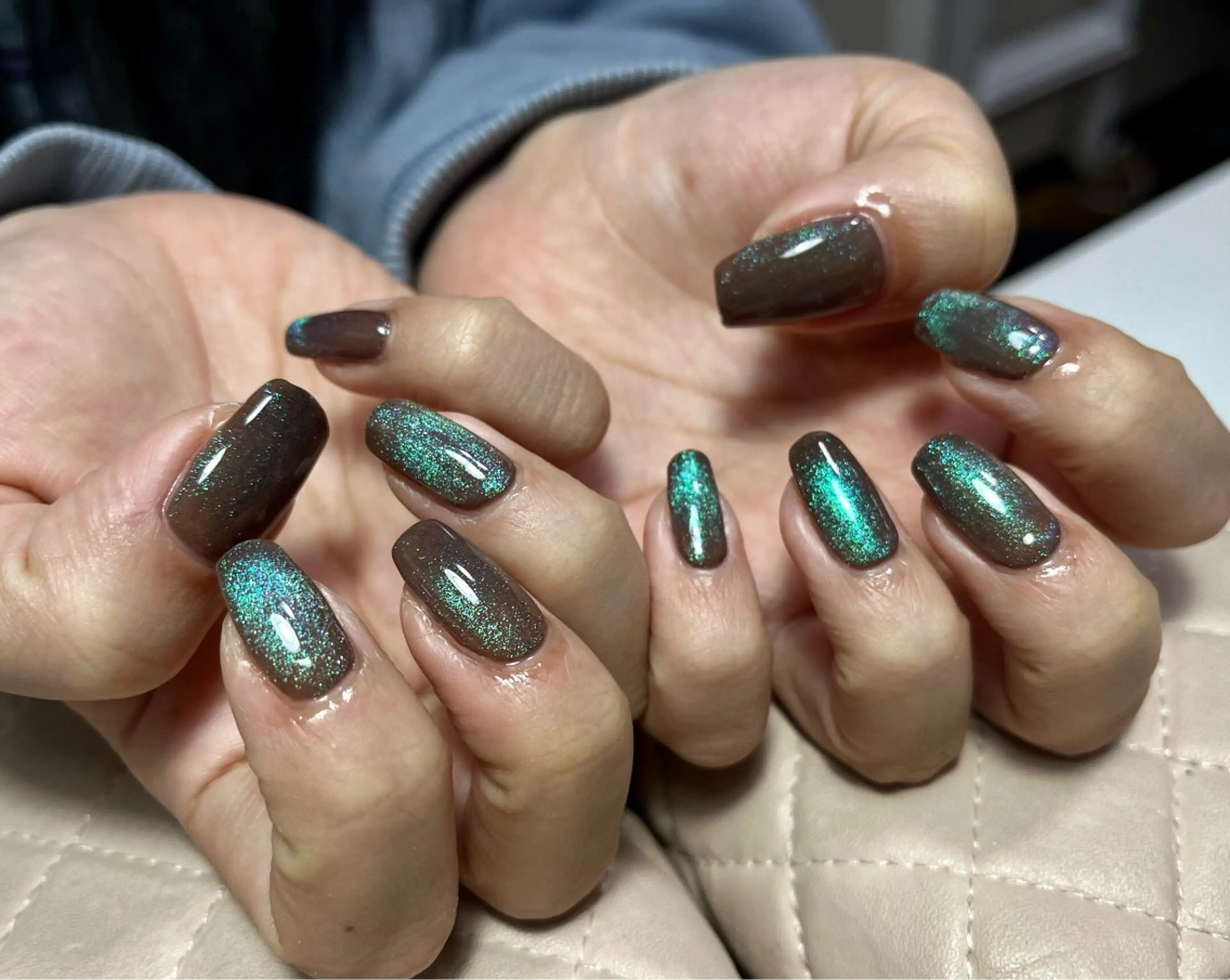 ネイル goldgleams ちなのネイルデザイン