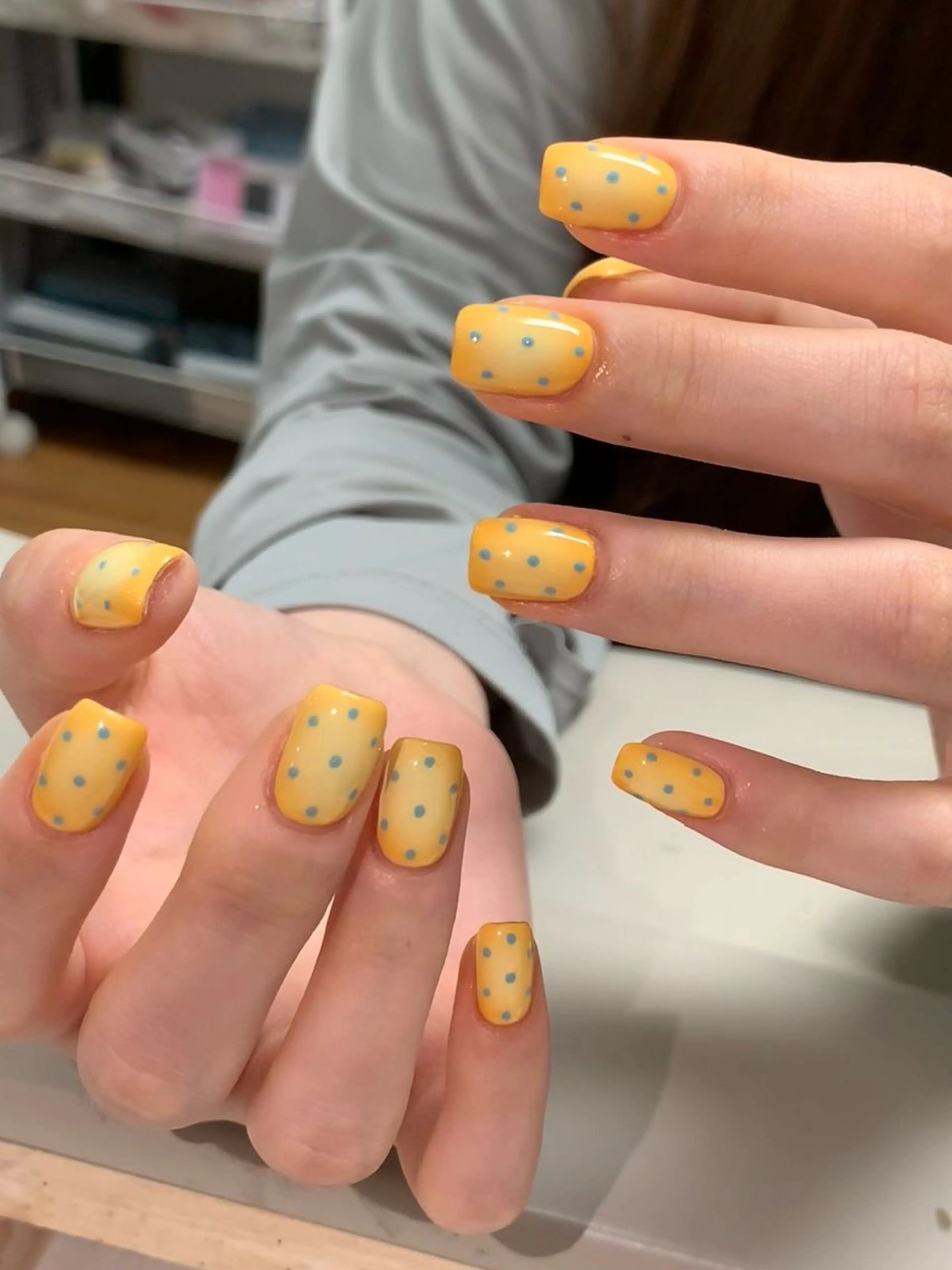 ネイル 韓国ネイル 持ち込み ニュアンスネイル ネイルチップ 冬ネイル RINN ANA.CHUOのネイルデザイン