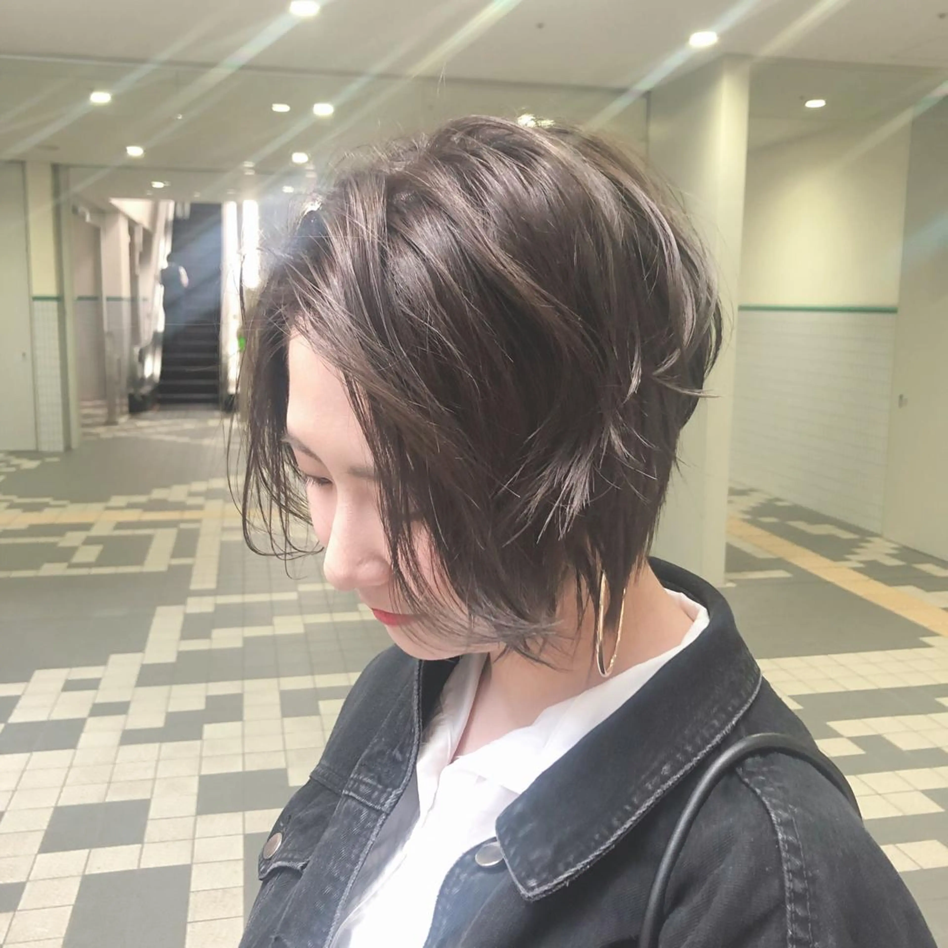 ショート 赤阪 優奈のヘアスタイル