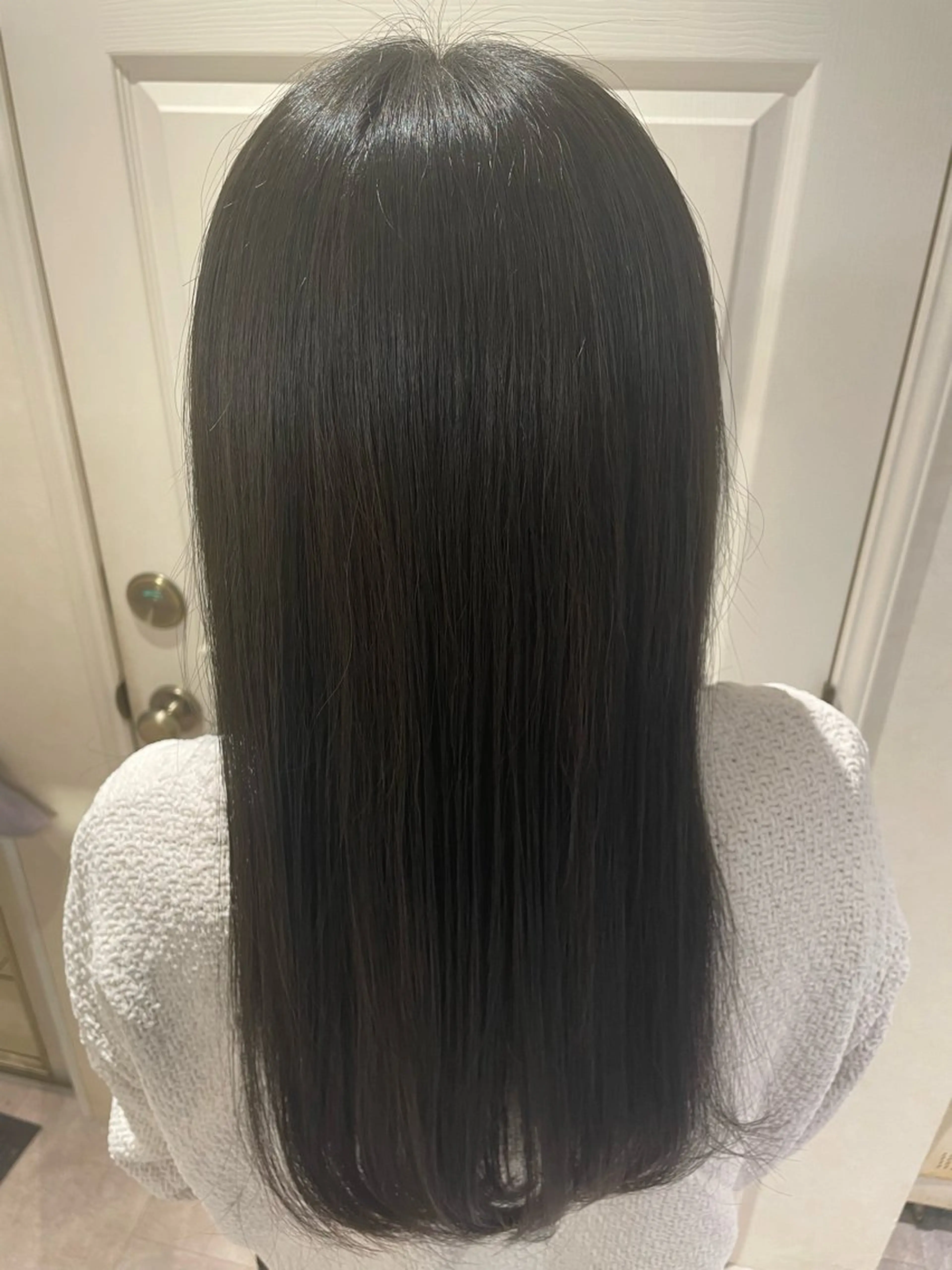 セミロング カラー カット ヘアカラー トリートメント 柳井 準平のヘアスタイル