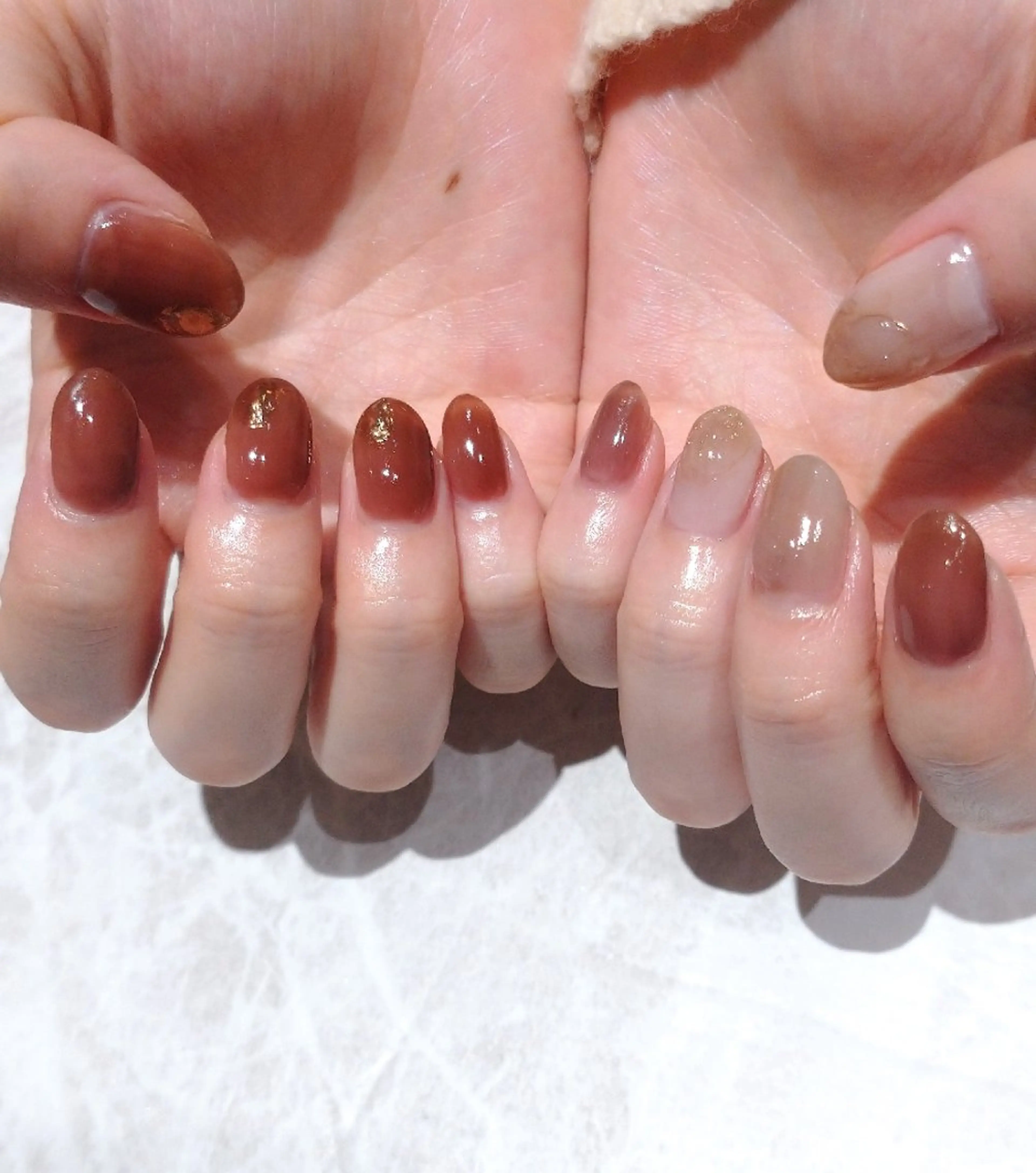 ネイル ハンドネイル 會田 瑠衣のネイルデザイン