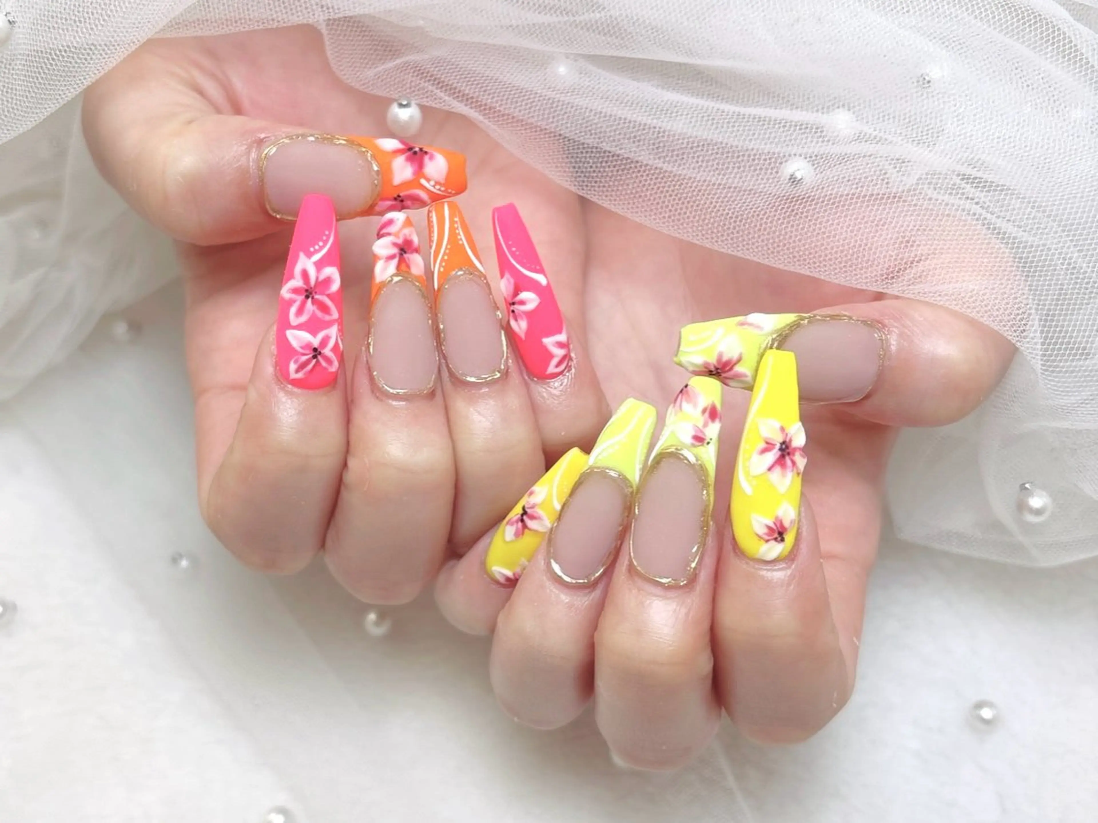 ネイル ハンドネイル ハンドケア R1🎀Nail💕 池袋東口店のネイルデザイン