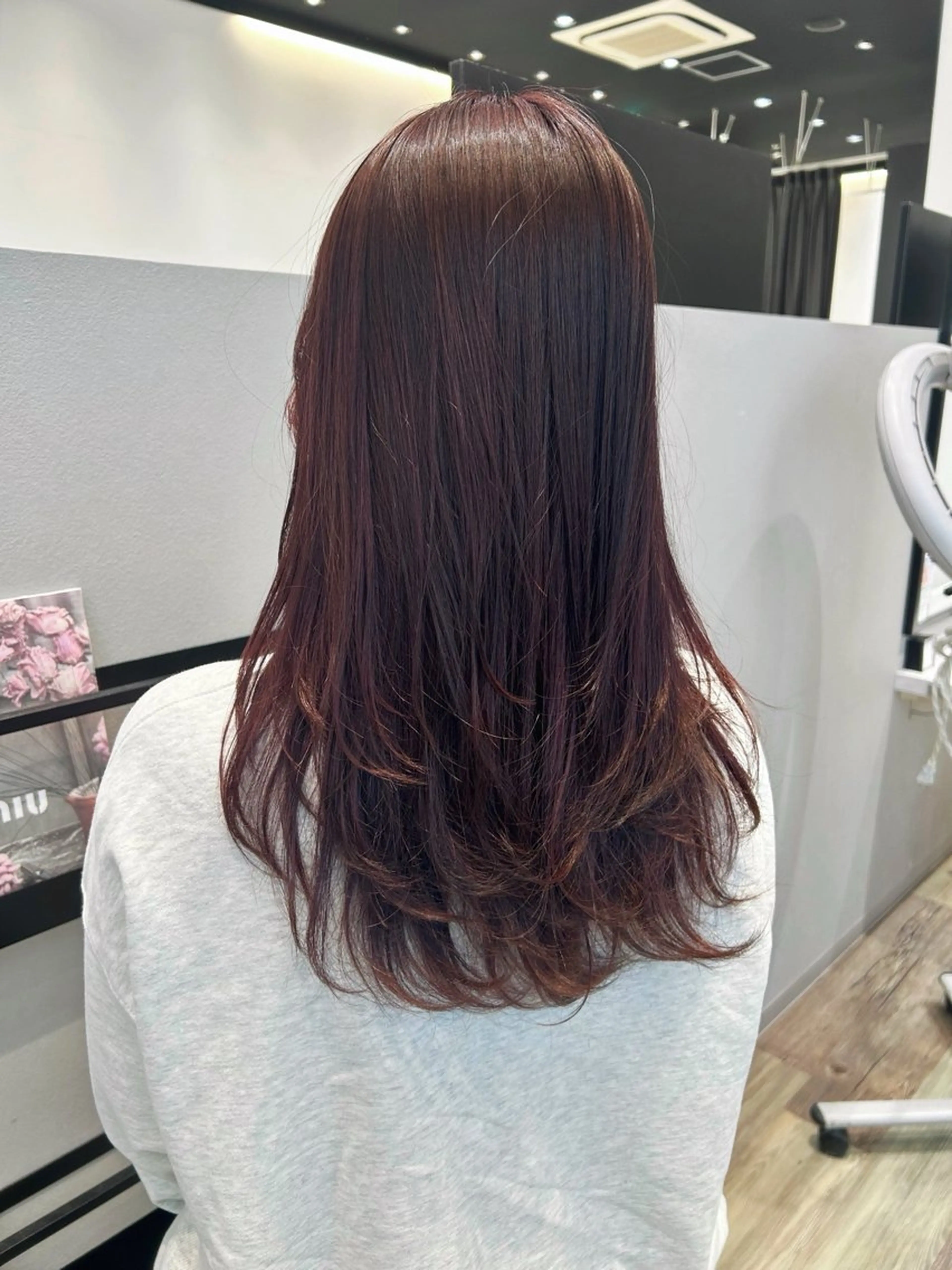 ロング カラー ヘアカラー k-twoあべのキューズモール店所属・k-two☁あべの/ 艶感カラー/Touaのヘアスタイル