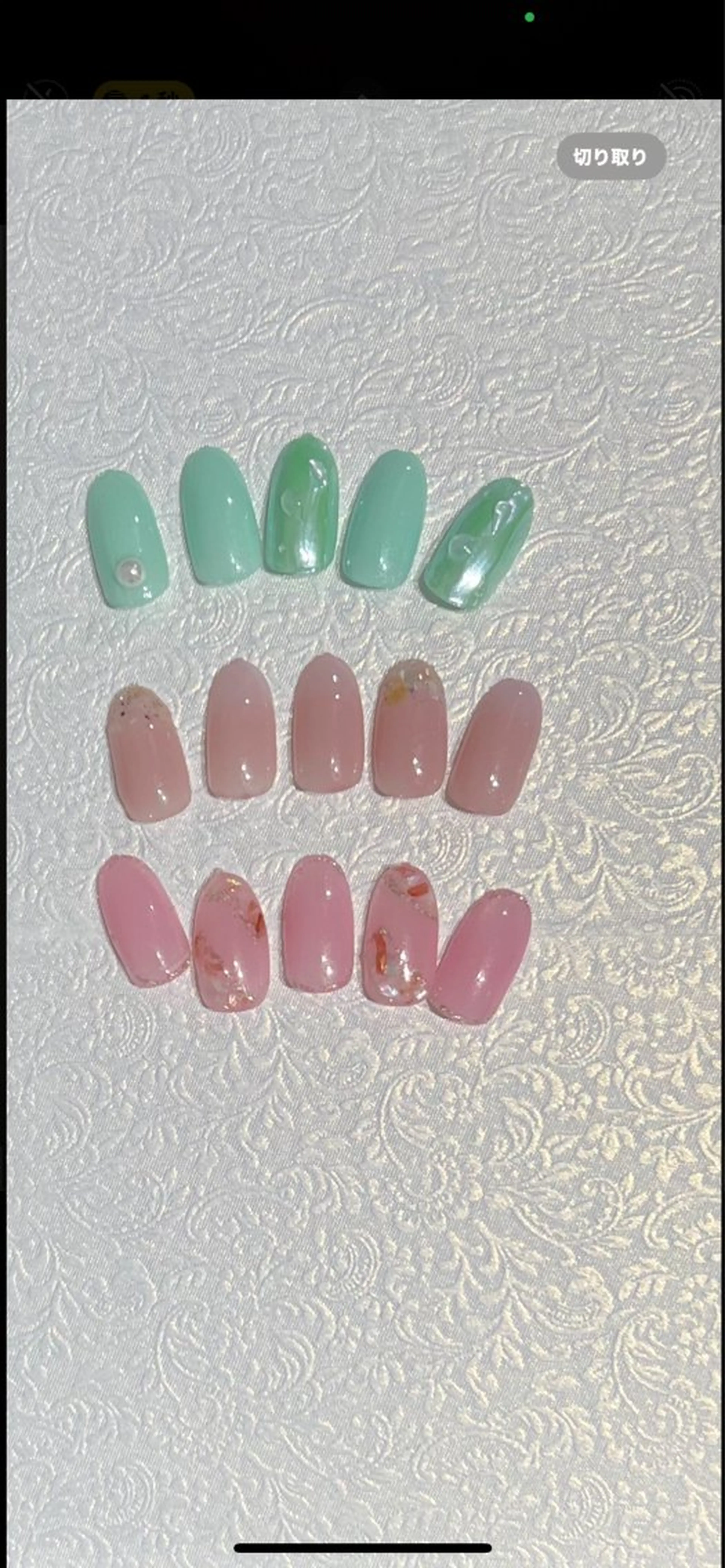 ネイル ブルー グラデーション ミラーネイル ピンク ピンクベージュ ミユ Miyuのネイルデザイン