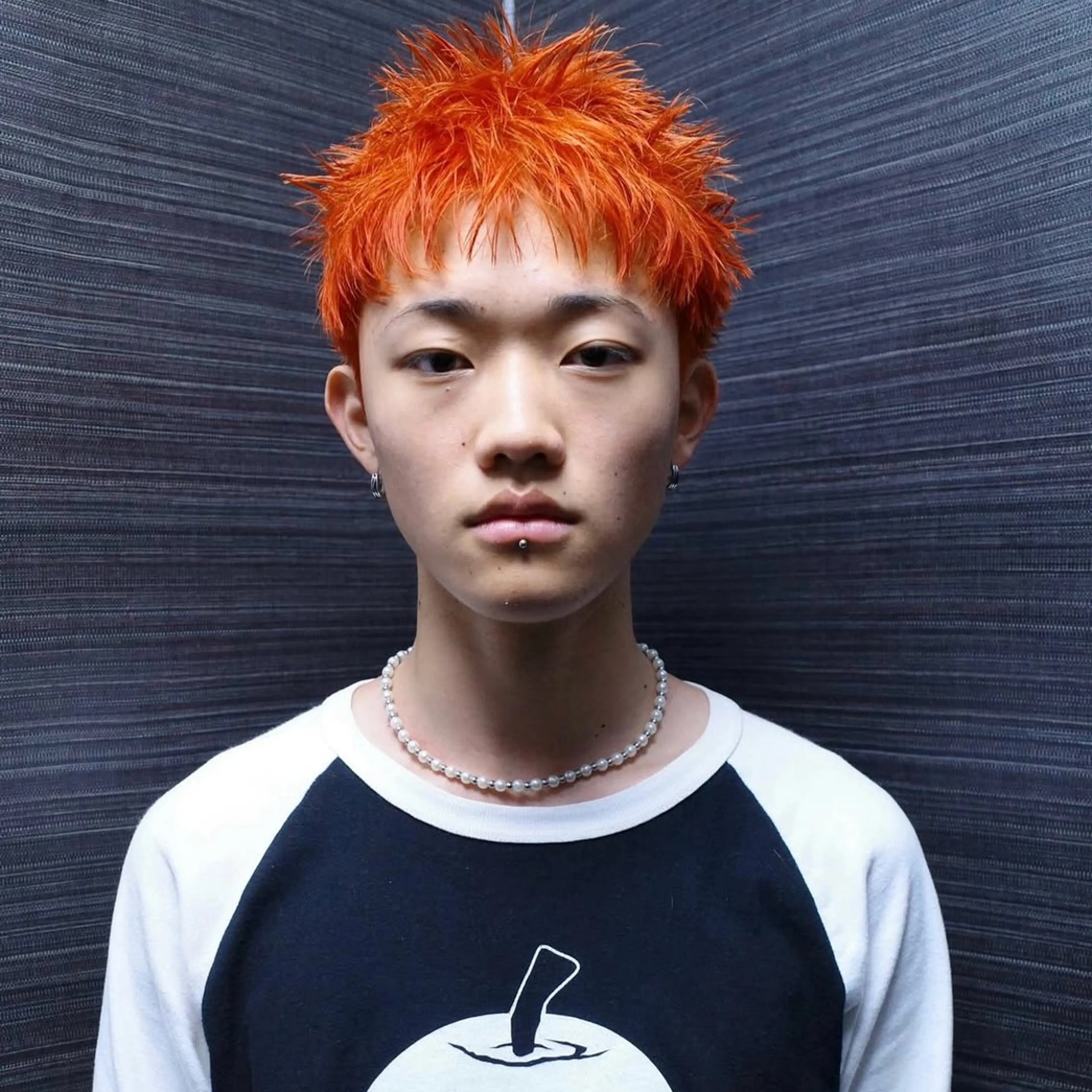 ショート カラー メンズ カット ヘアカラー ハイトーン/パーマ/ メンズ / 櫻本🌐のヘアスタイル