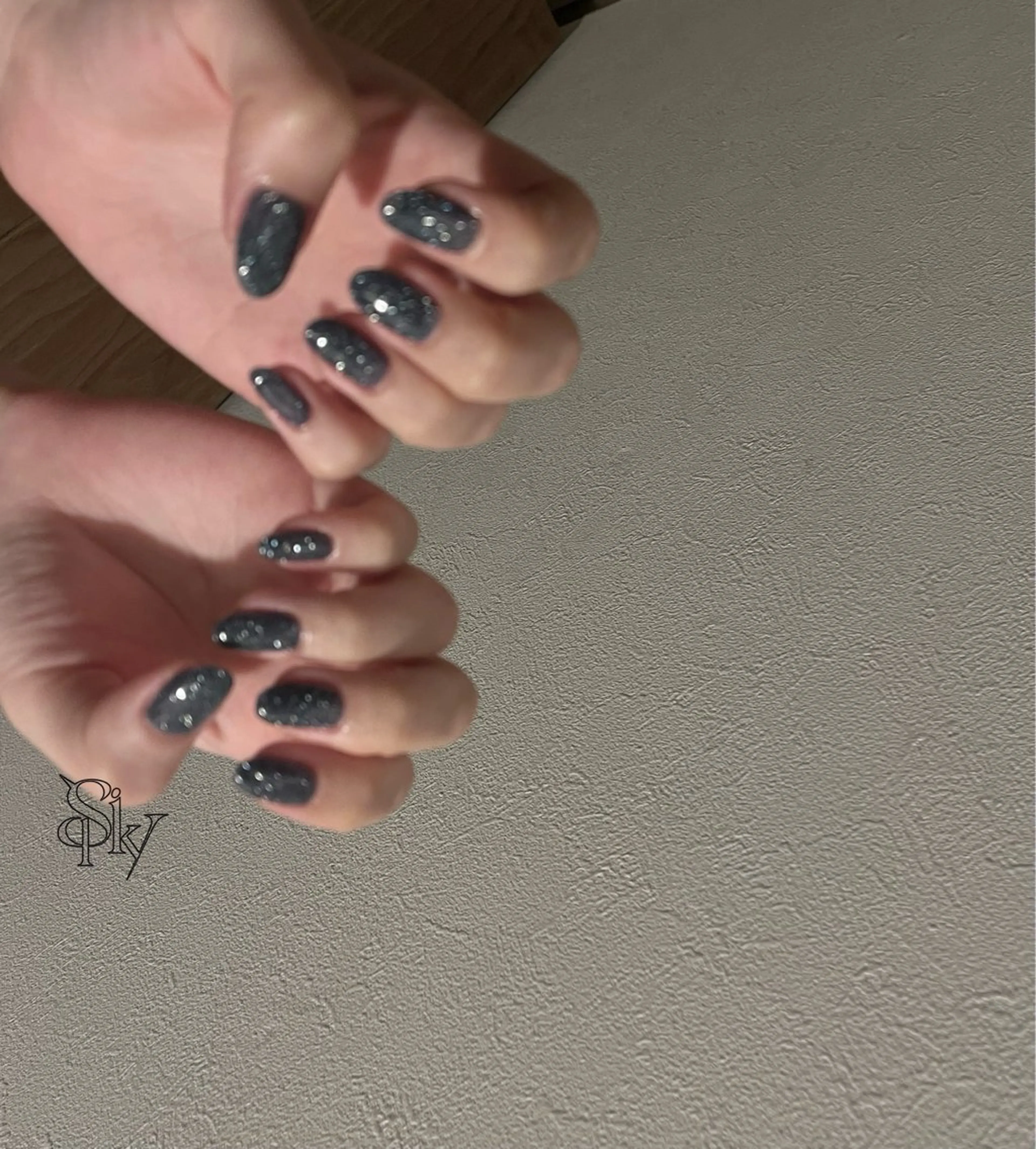 ネイル ハンドネイル Spiky とうげ ふうかのネイルデザイン