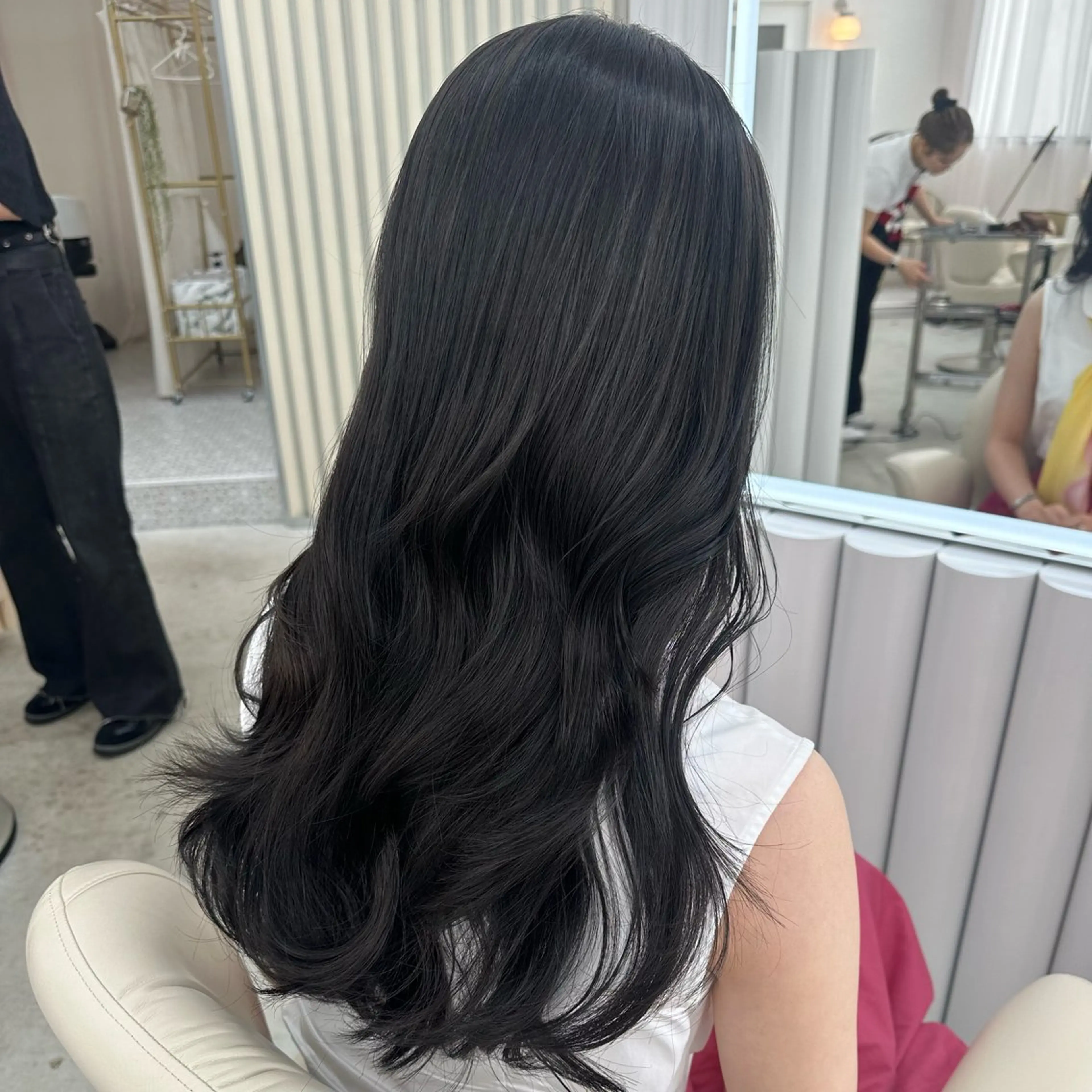 ロング カラー カット ヘアカラー YUIMARL➰💖 NATSUKIのヘアスタイル