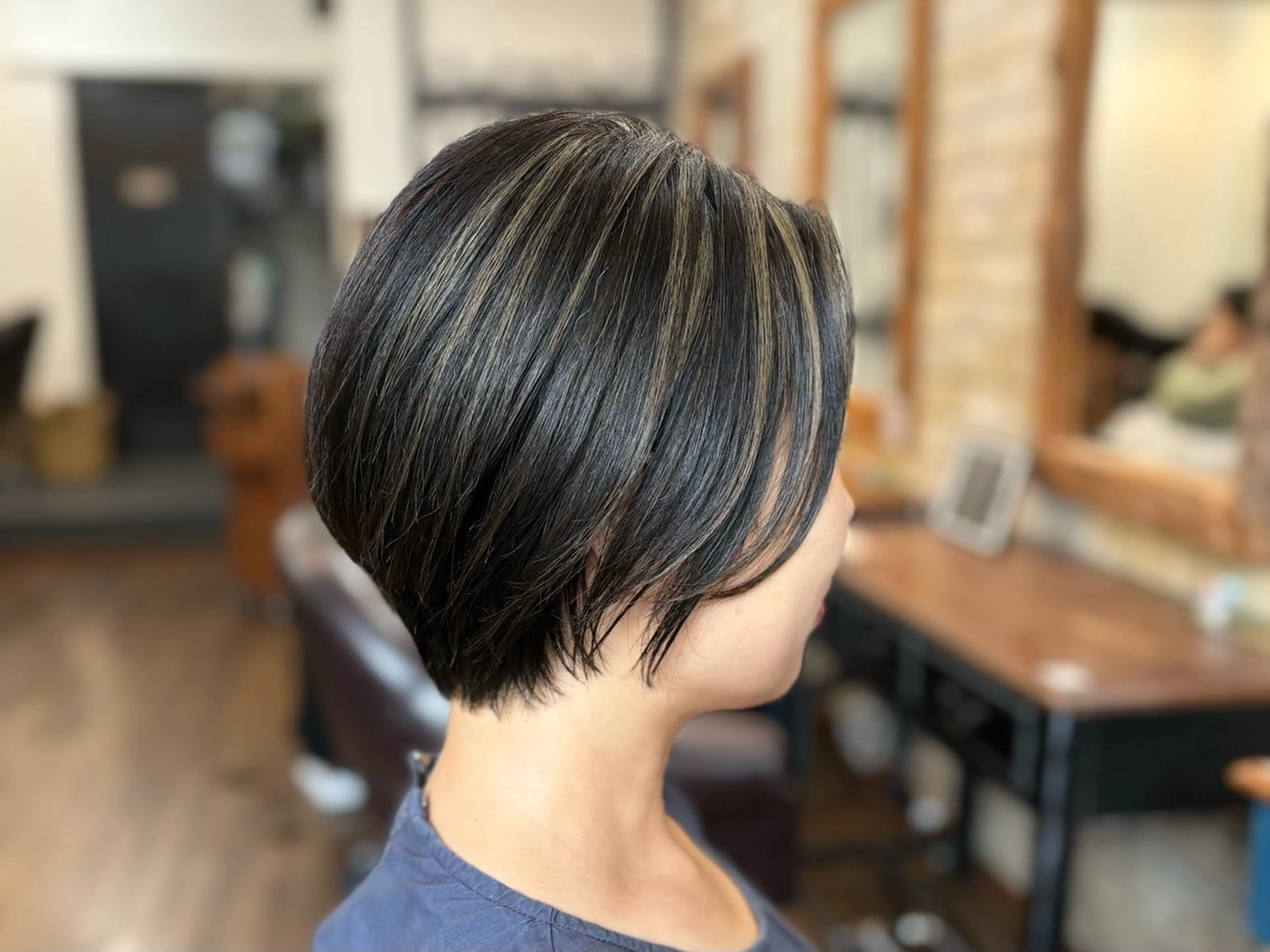 ポイントハイライト❄️白髪ぼかし🙆‍♀️の写真