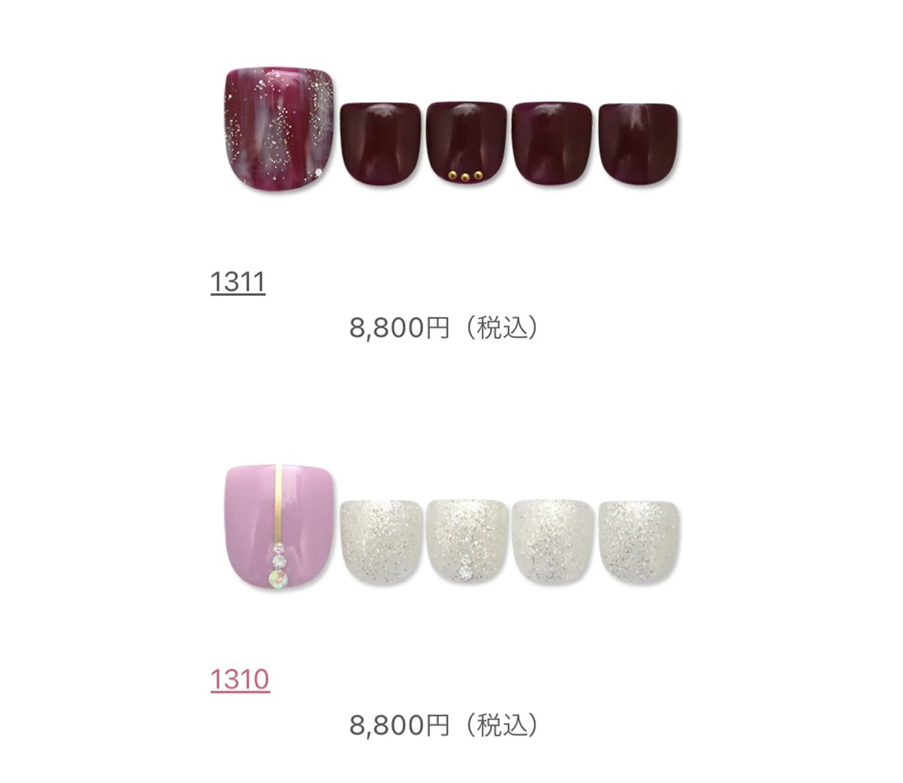 ネイル フットネイル ジェルネイル スパネイル表参道 丸山のネイルデザイン