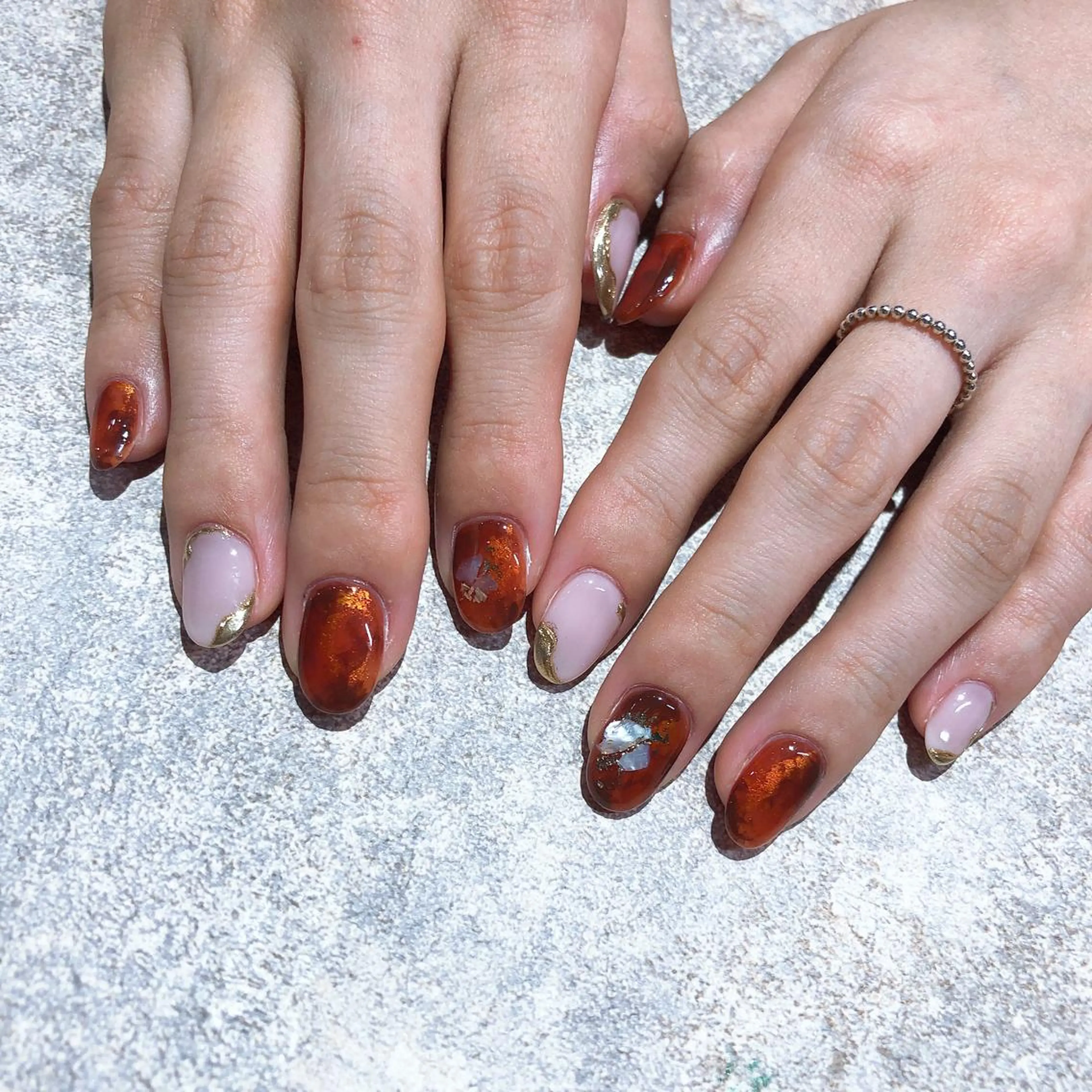 ネイル ハンドネイル フットネイル ハンドケア Nes.Nail所属・Miyagi Asamiのネイルデザイン