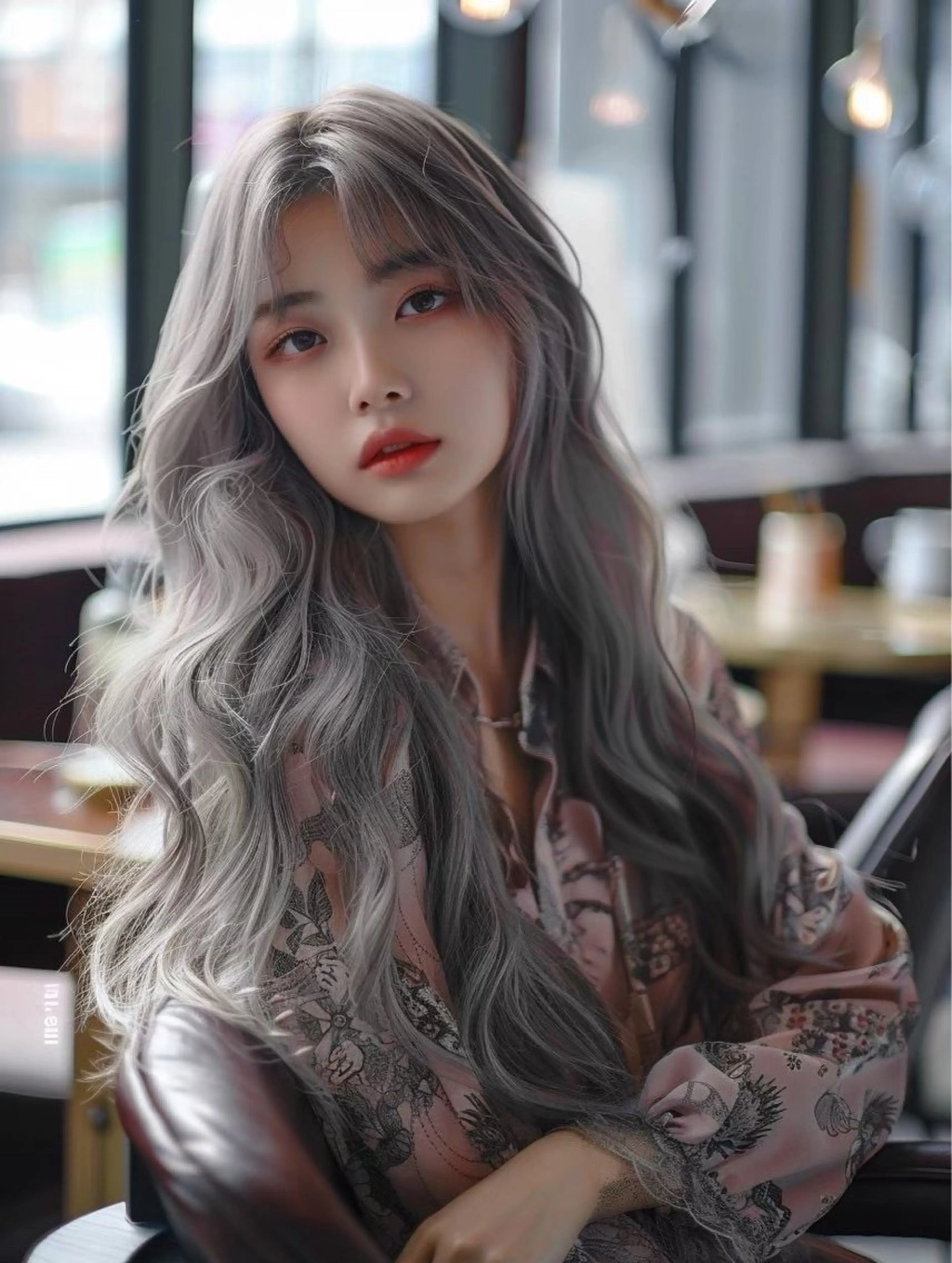 ヘアアレンジ ストレート✨ブリーチ ✨スパ得意✨ミヤタのヘアスタイル