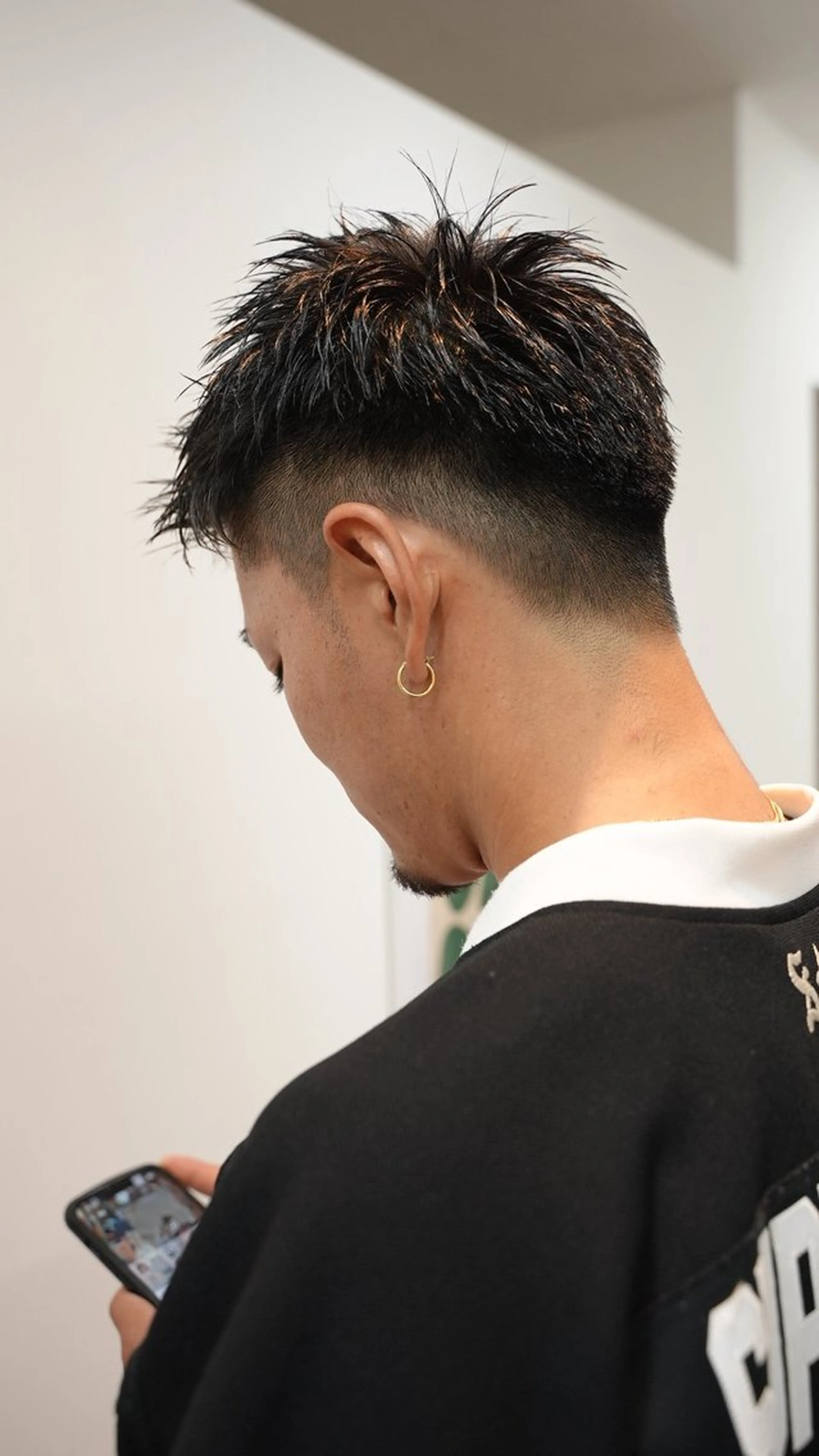 【men's】カット＋クイックスパ　or  眉カットの写真