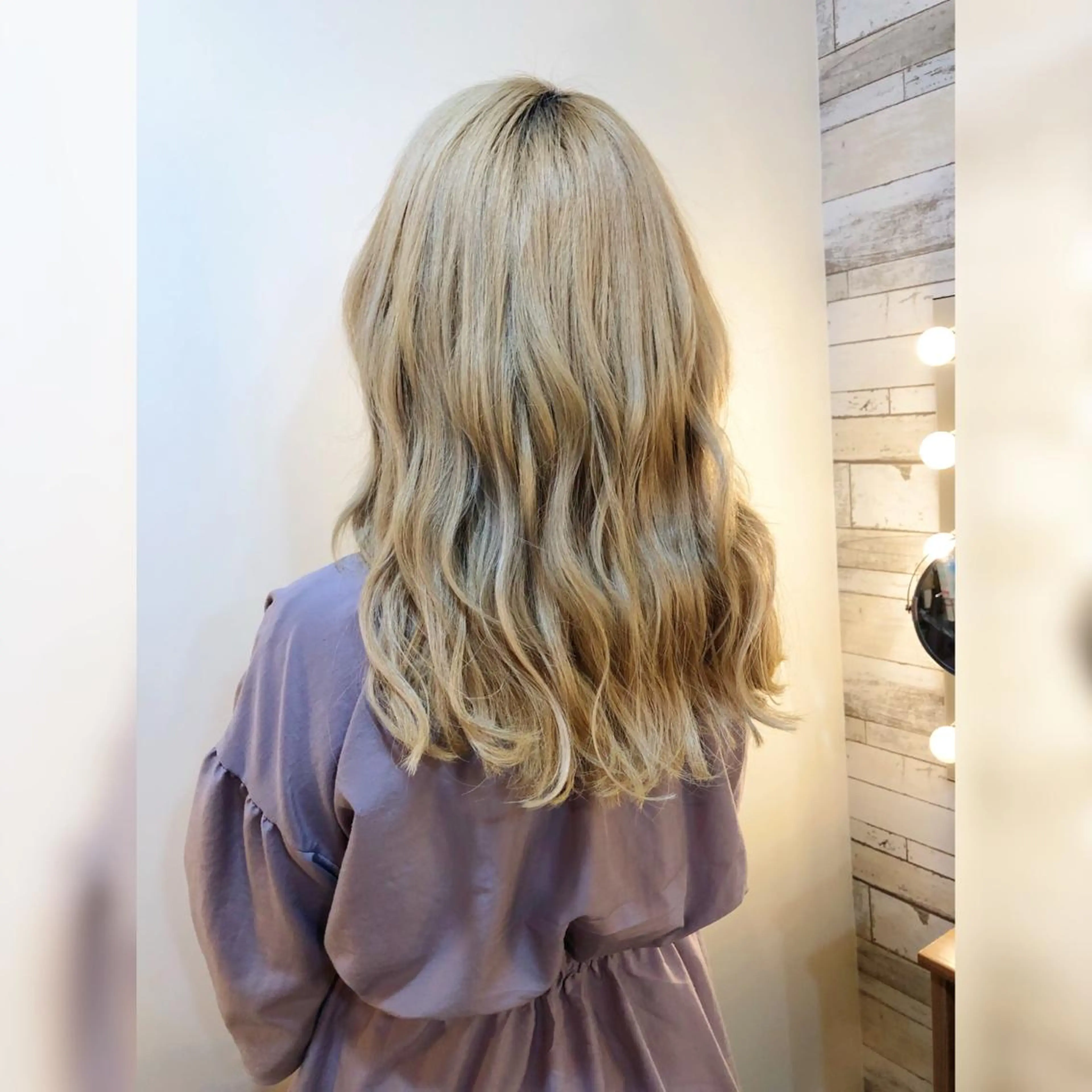 セミロング カラー ヘアアレンジ エクステ Hair Make Salon ZERO所属・Hair Make Salon ZEROのヘアスタイル