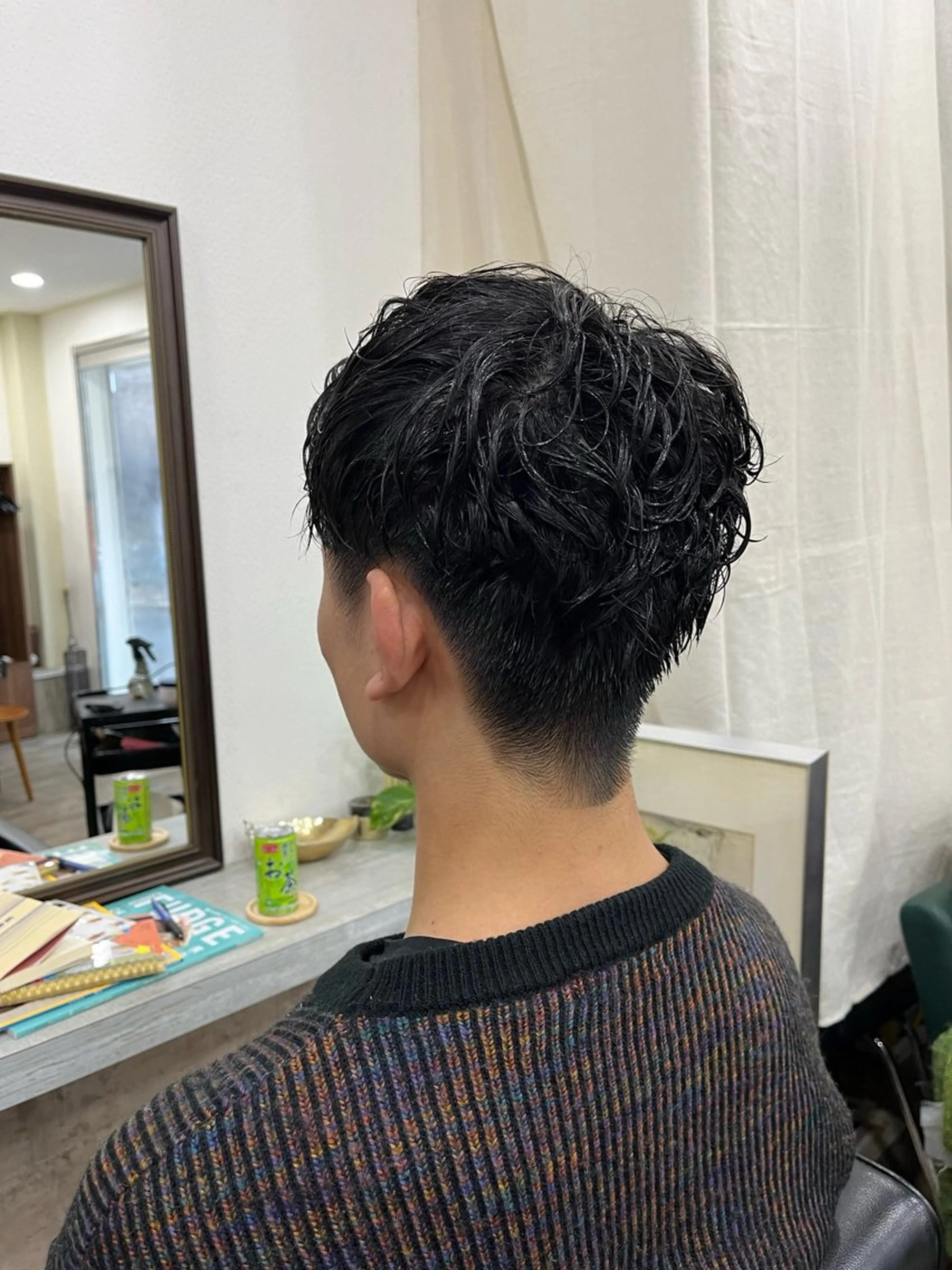 ショート パーマ 薮内 香保里のヘアスタイル