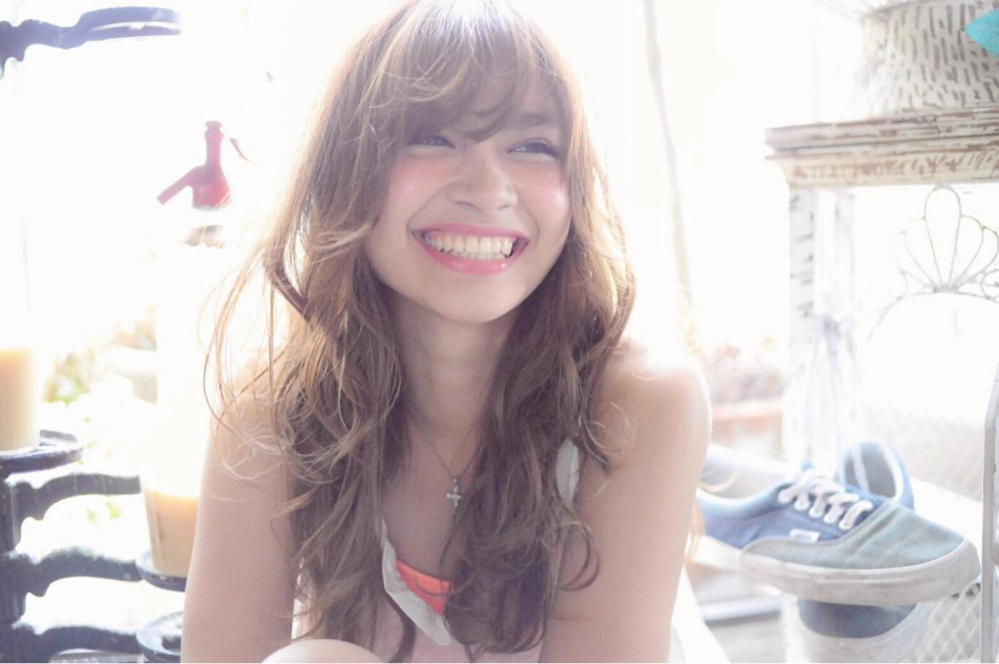 ロング カラー パーマ 💈LuTa💈_ 公式_NewOpenのヘアスタイル