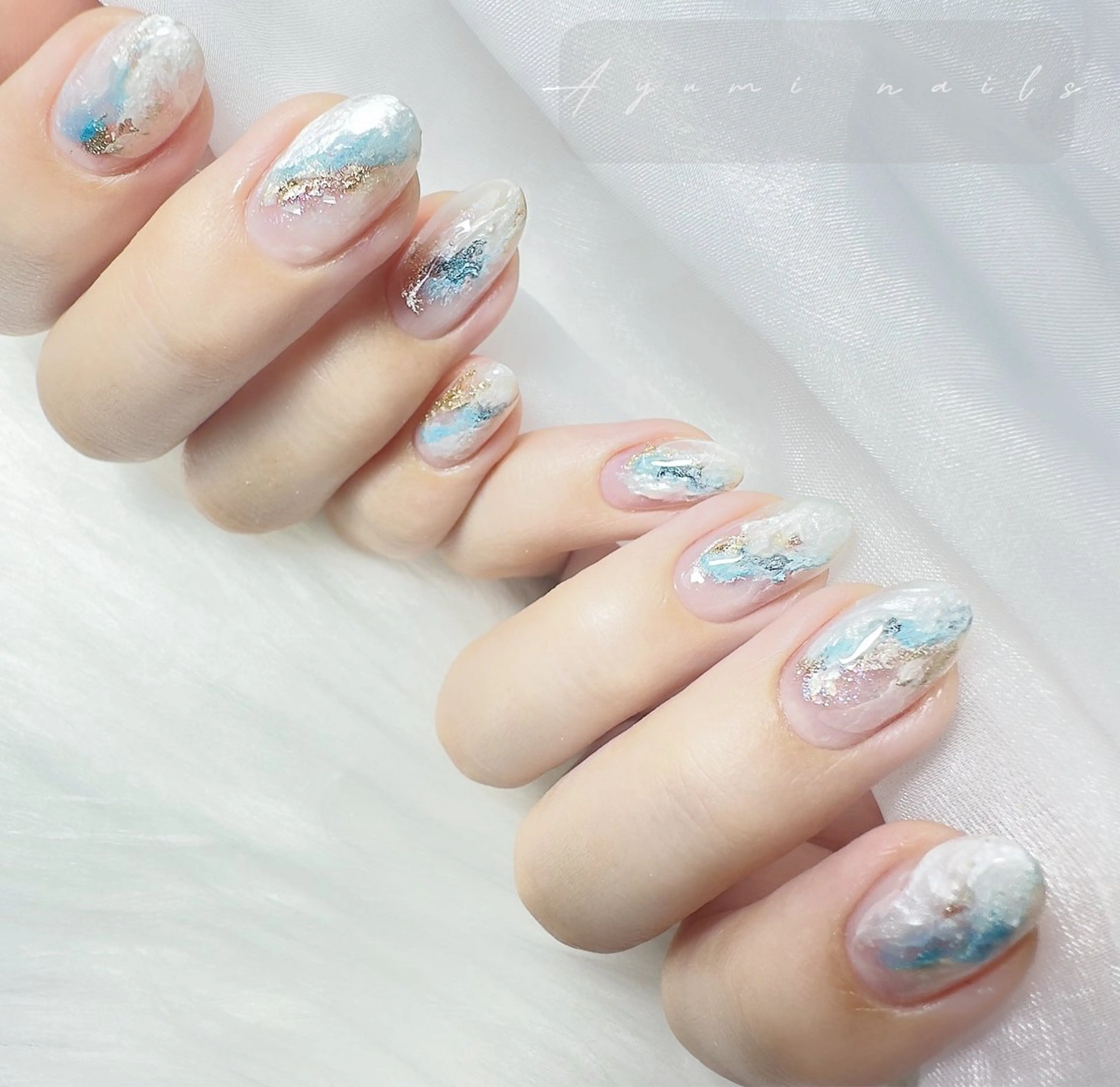 ネイル ニュアンスネイル Ayumi nails川崎店のネイルデザイン