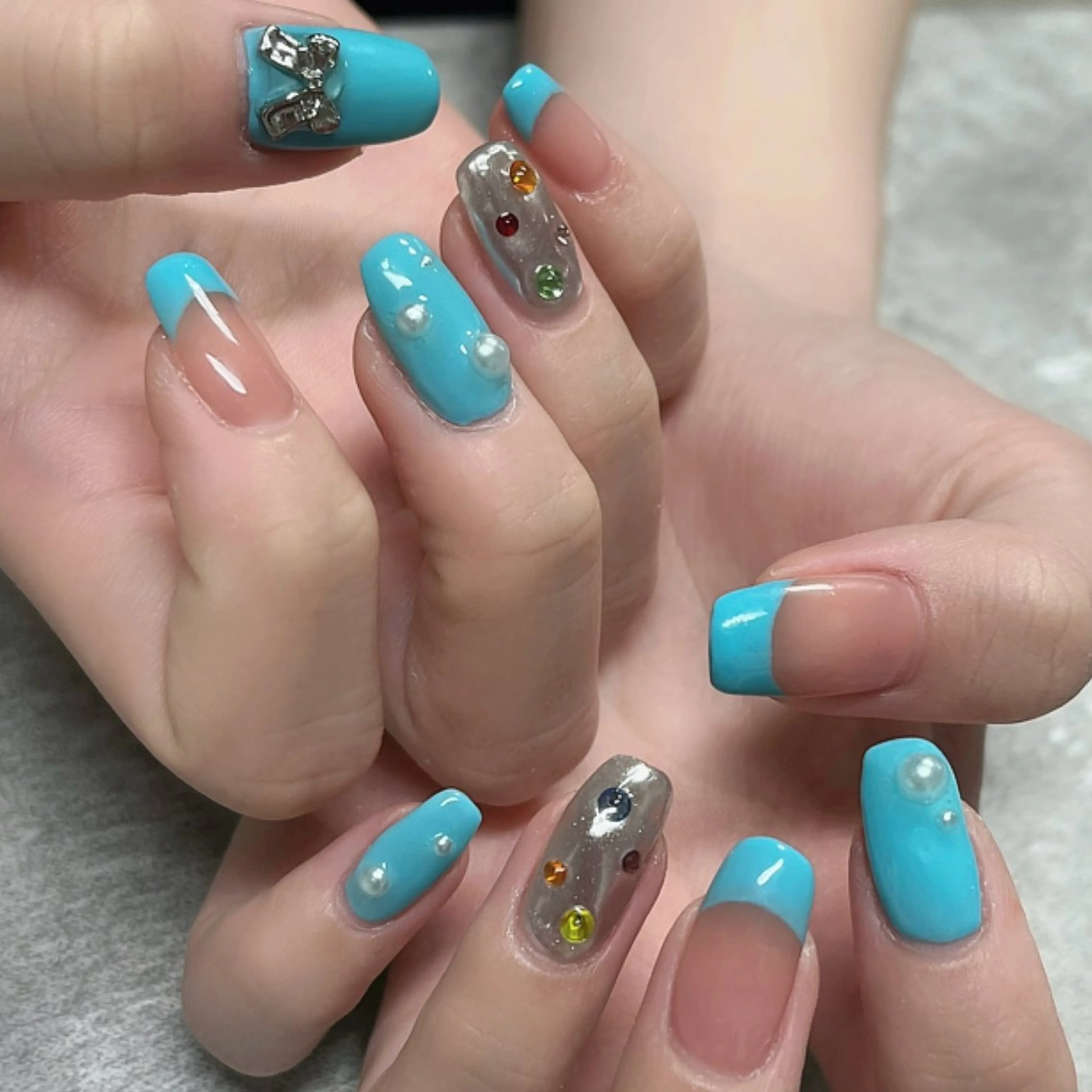 ネイル Protea きぬがわ らむのネイルデザイン