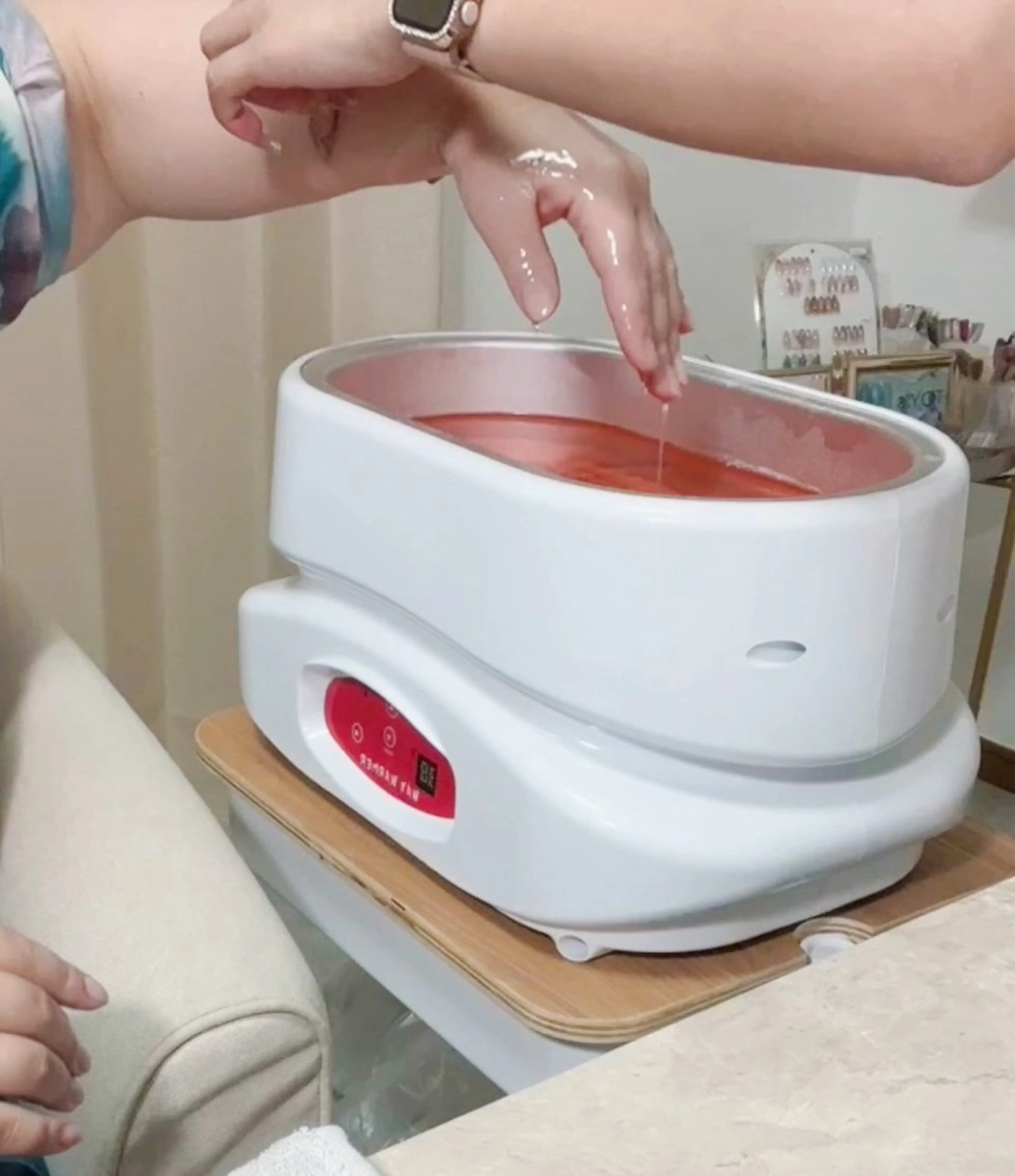 パラフィンパックの写真