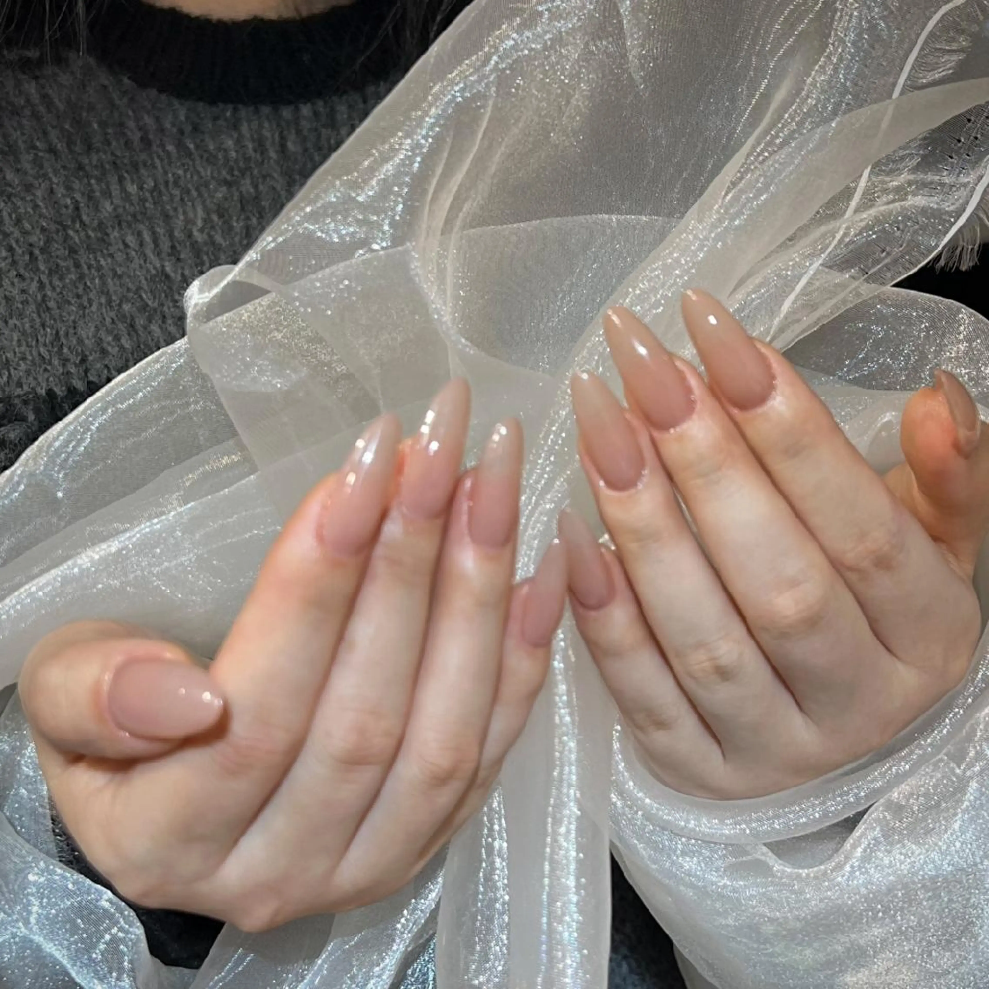 🎀【Hand】長さだし/スカルプ+ワンカラー9200円（色2個まで)🎀の写真
