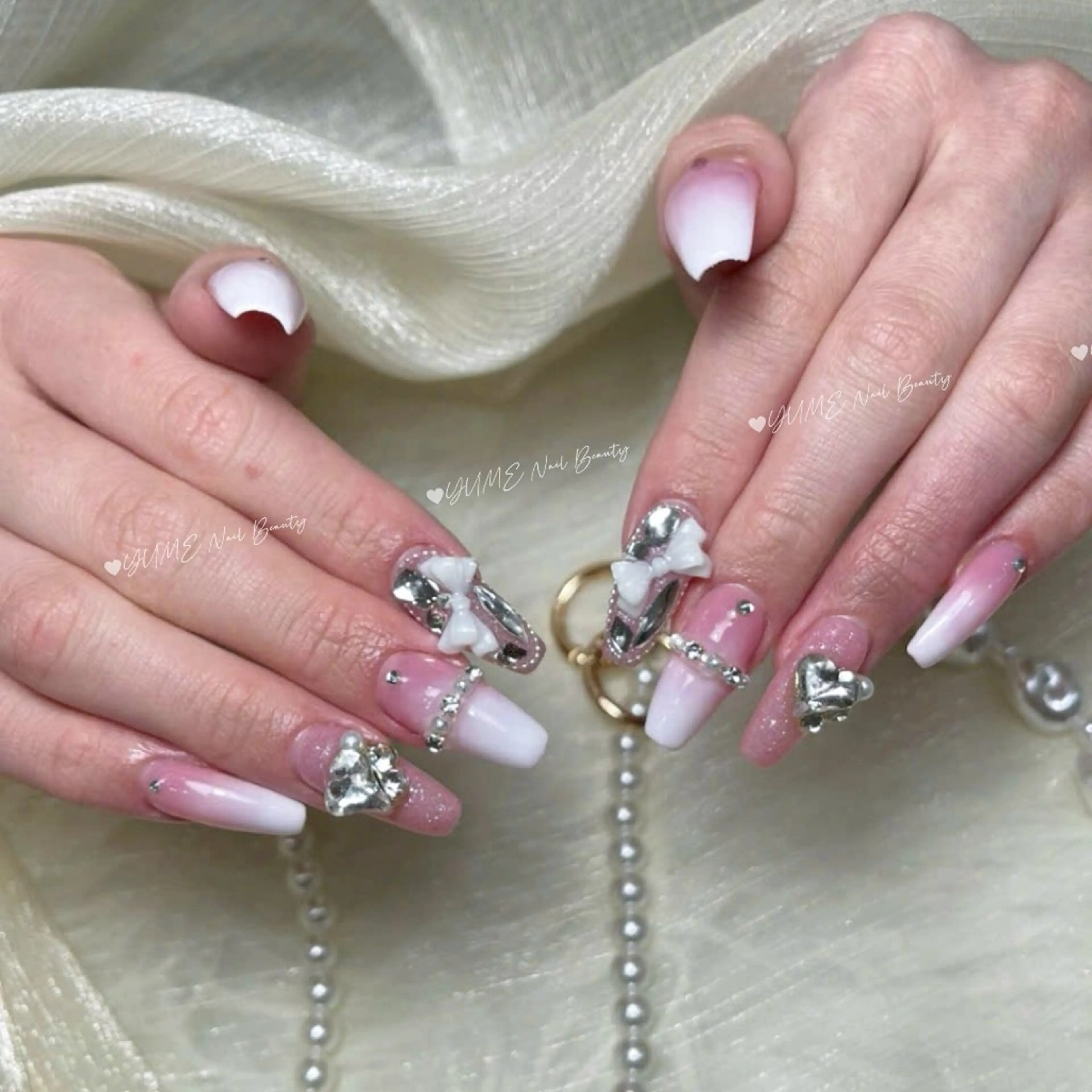 ミディアム ハンドネイル YUME Nail Beautyのネイルデザイン