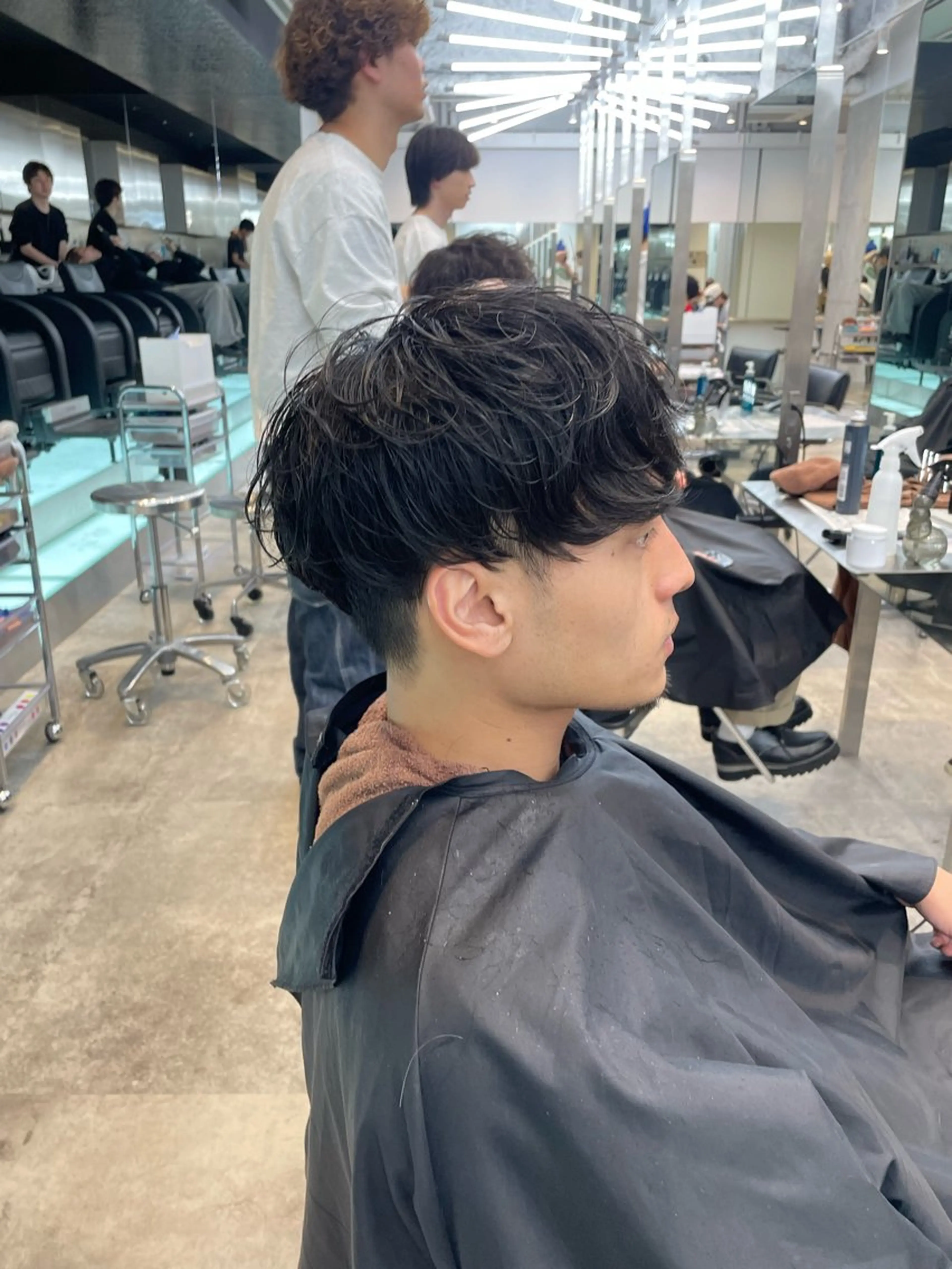 ショート カット パーマ 渡邉 和喜のヘアスタイル