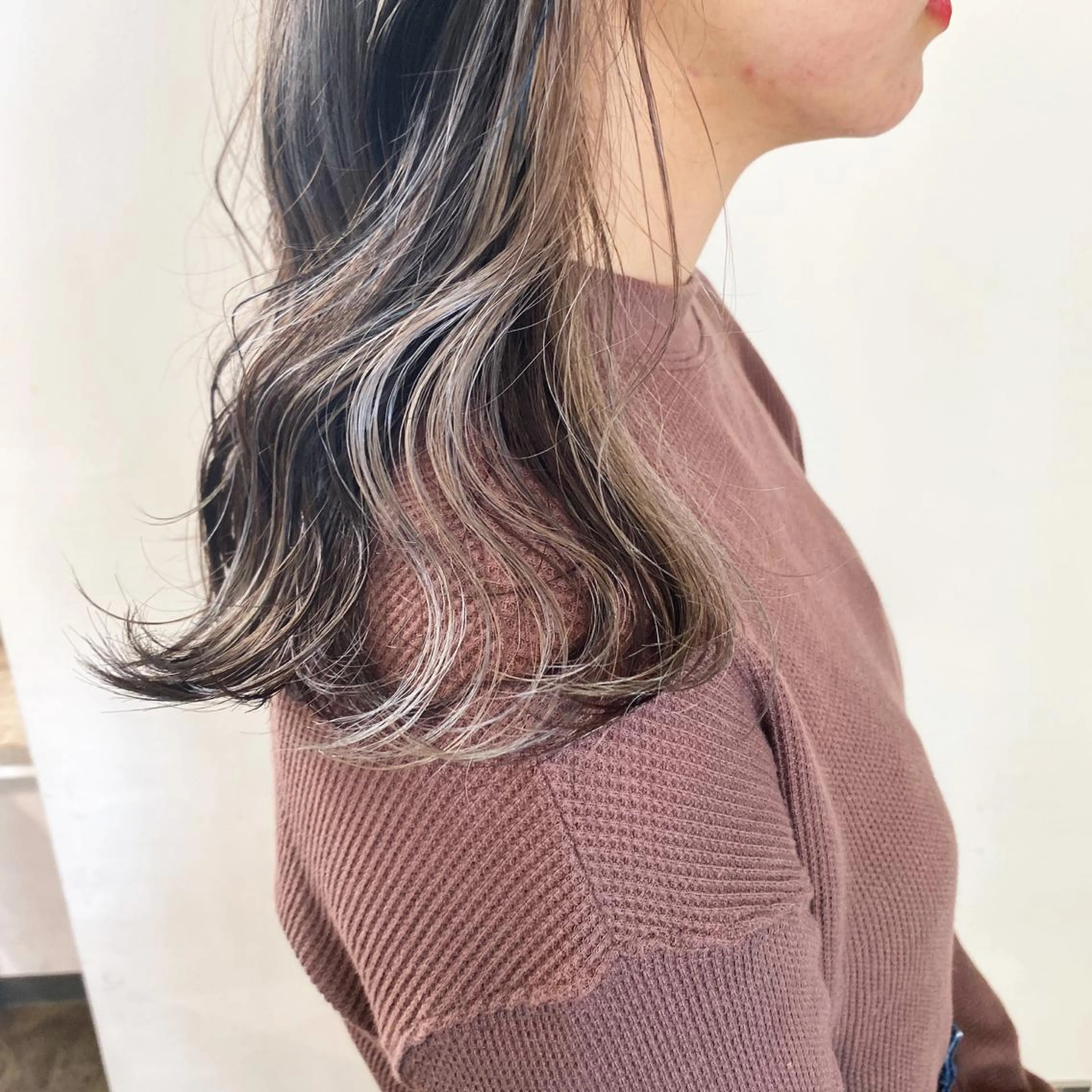 セミロング カラー マンツーマン施術🦋 ayajuのヘアスタイル