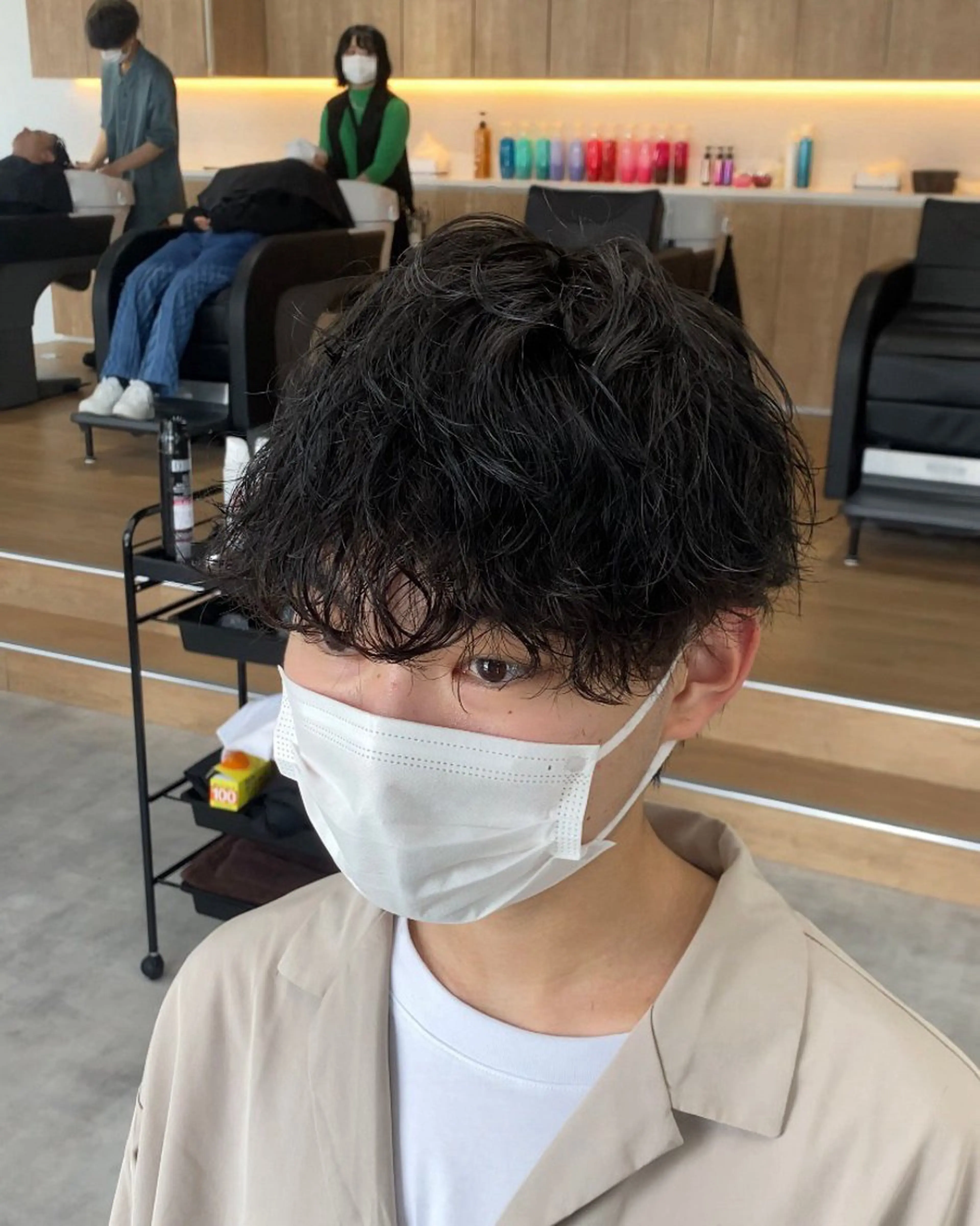 パーマ メンズ メンズパーマ/新潟/ 万代/高橋悠叶のヘアスタイル