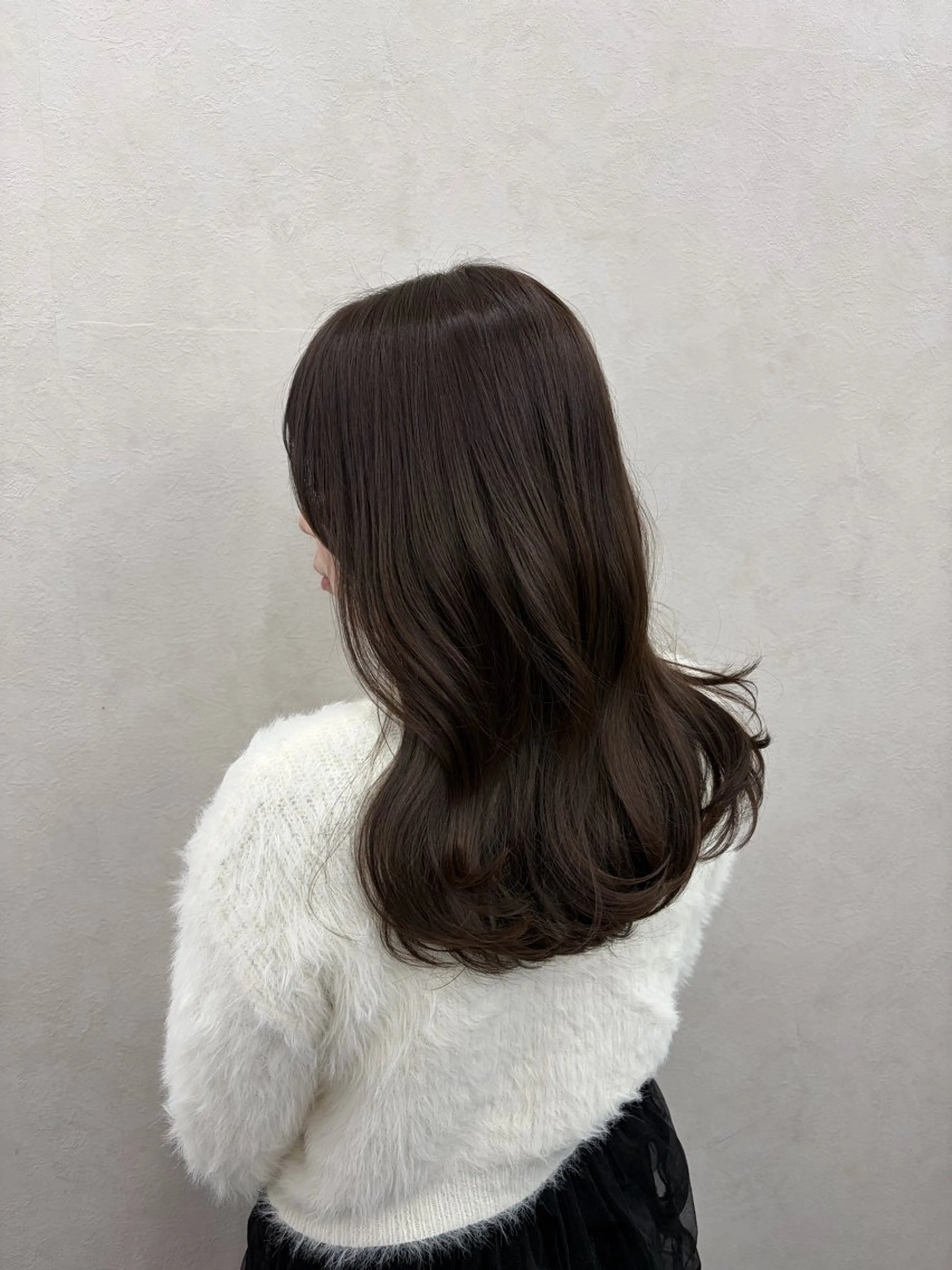 ロング カラー カット ヘアカラー トリートメント 🍐透明感カラー🍐 レイヤーカットのヘアスタイル