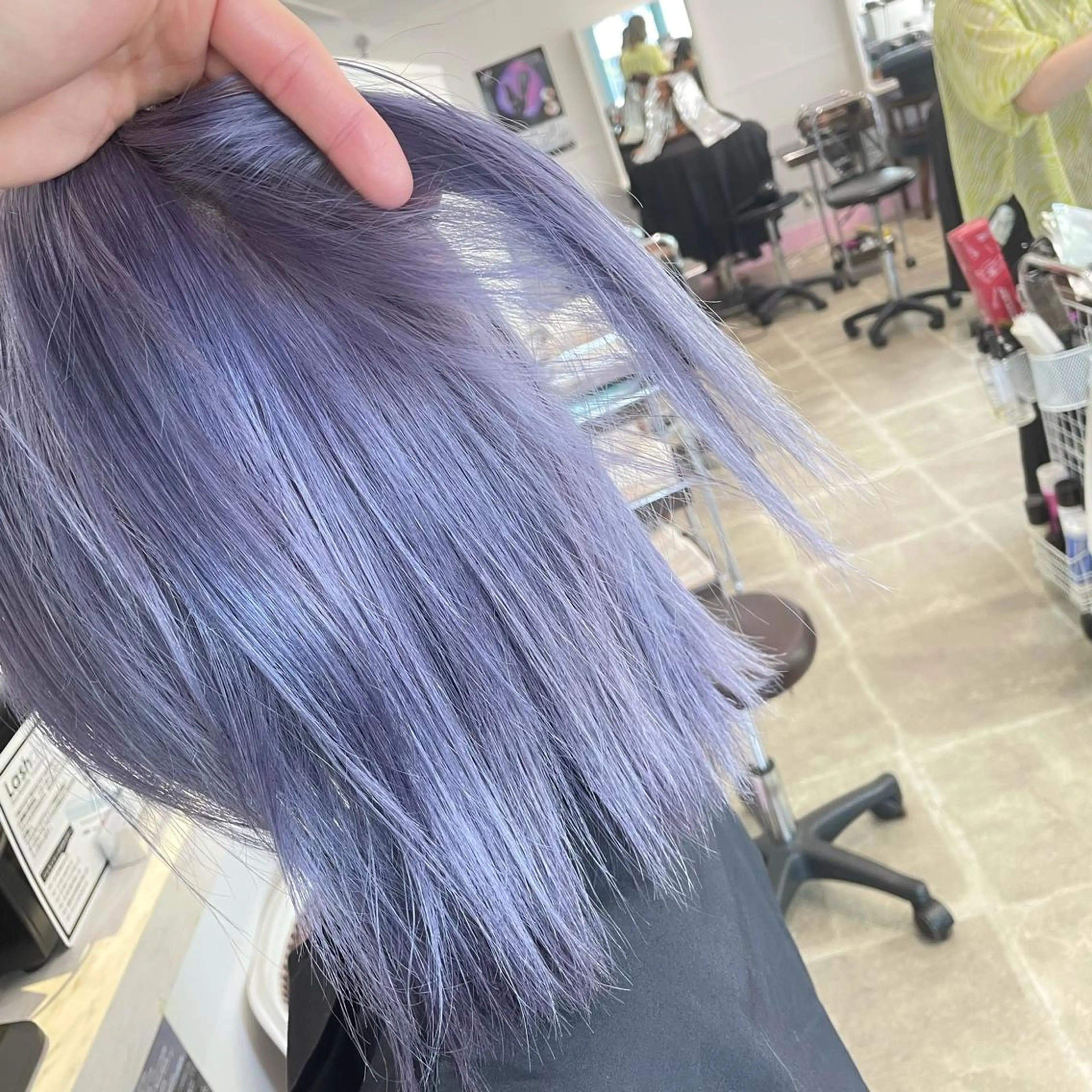 ミディアム ヘアカラー トリートメント Lit所属・Lit.豊橋 夏目のヘアスタイル