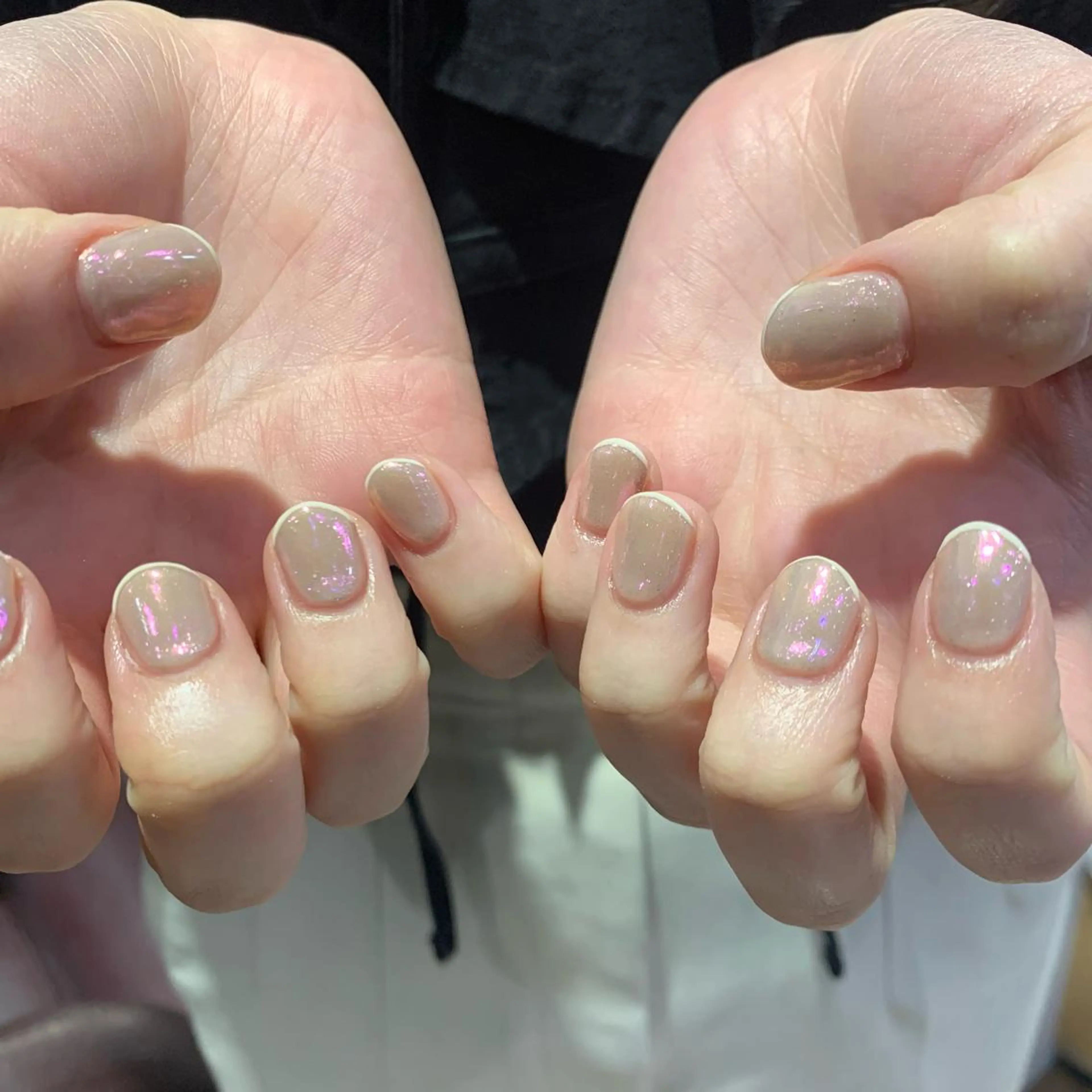 ネイル オーロラネイル フレンチネイル オフィスネイル ハンドネイル 艶髪/髪質改善 ♡Tsuzumiのその他イメージ