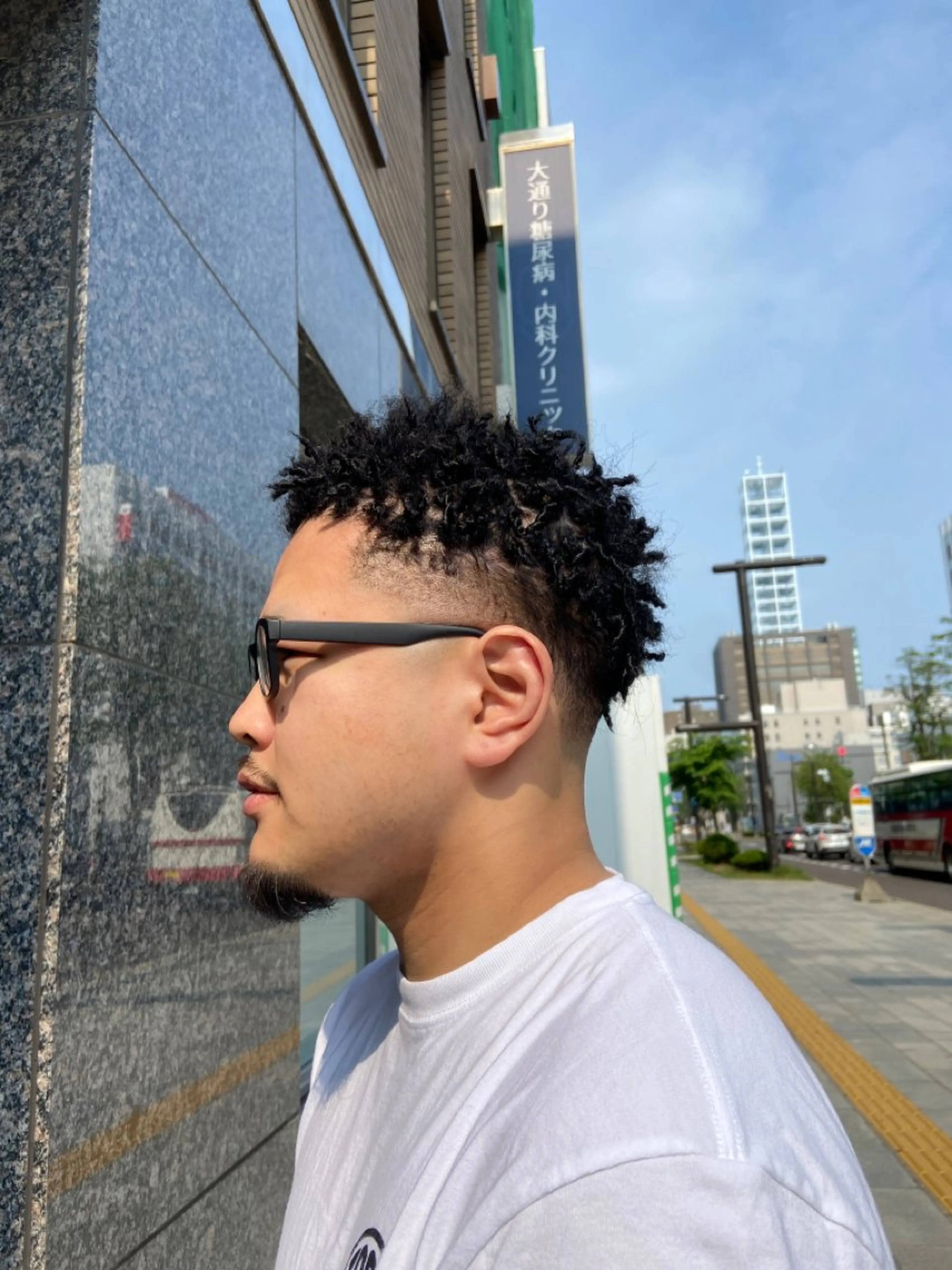 アフロパーマの写真