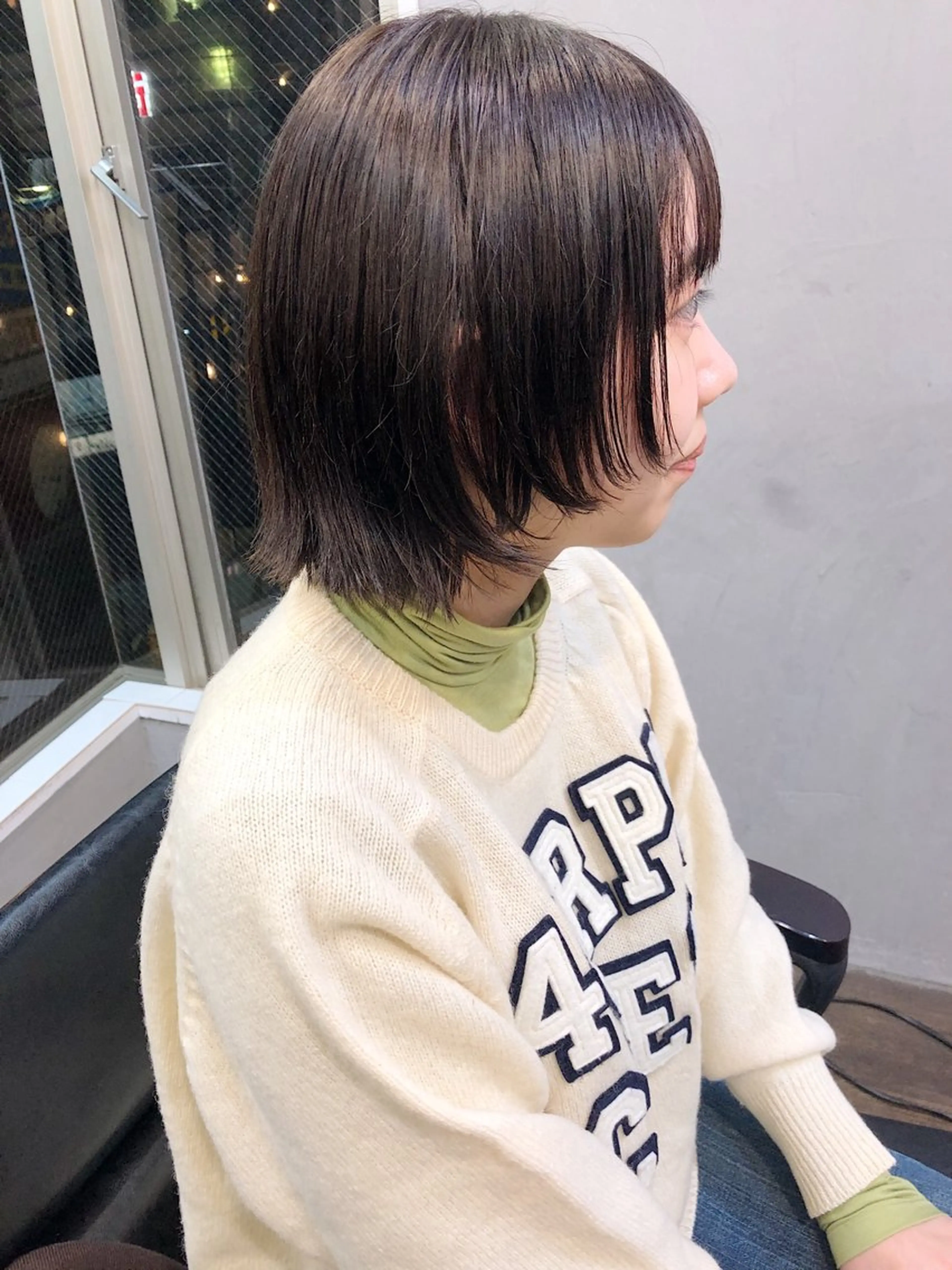 ショート カラー 長井 美佳のヘアスタイル