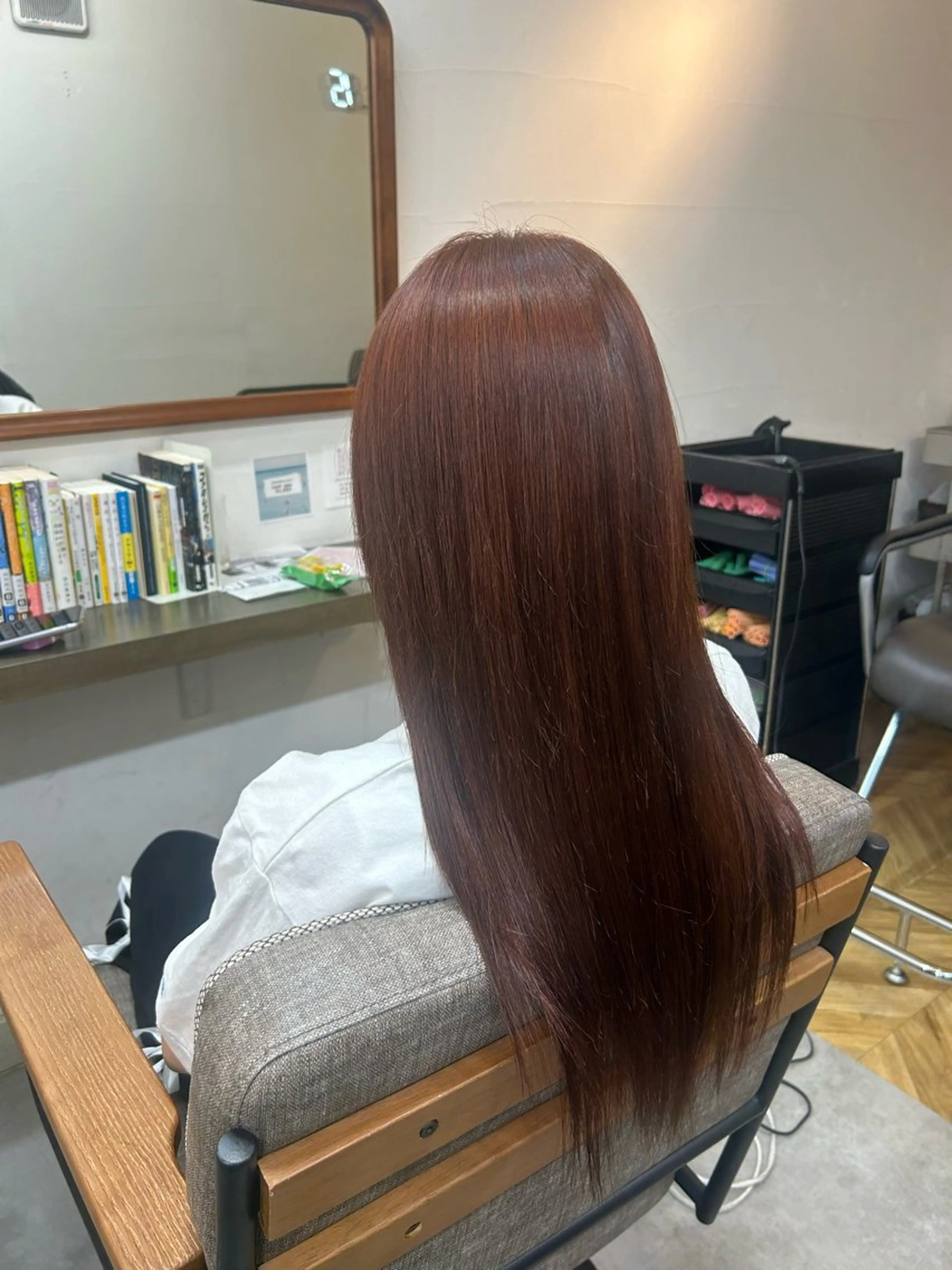 ロング カラー オレンジ 🌱メンズカット募集 中🌱ナノコのヘアスタイル