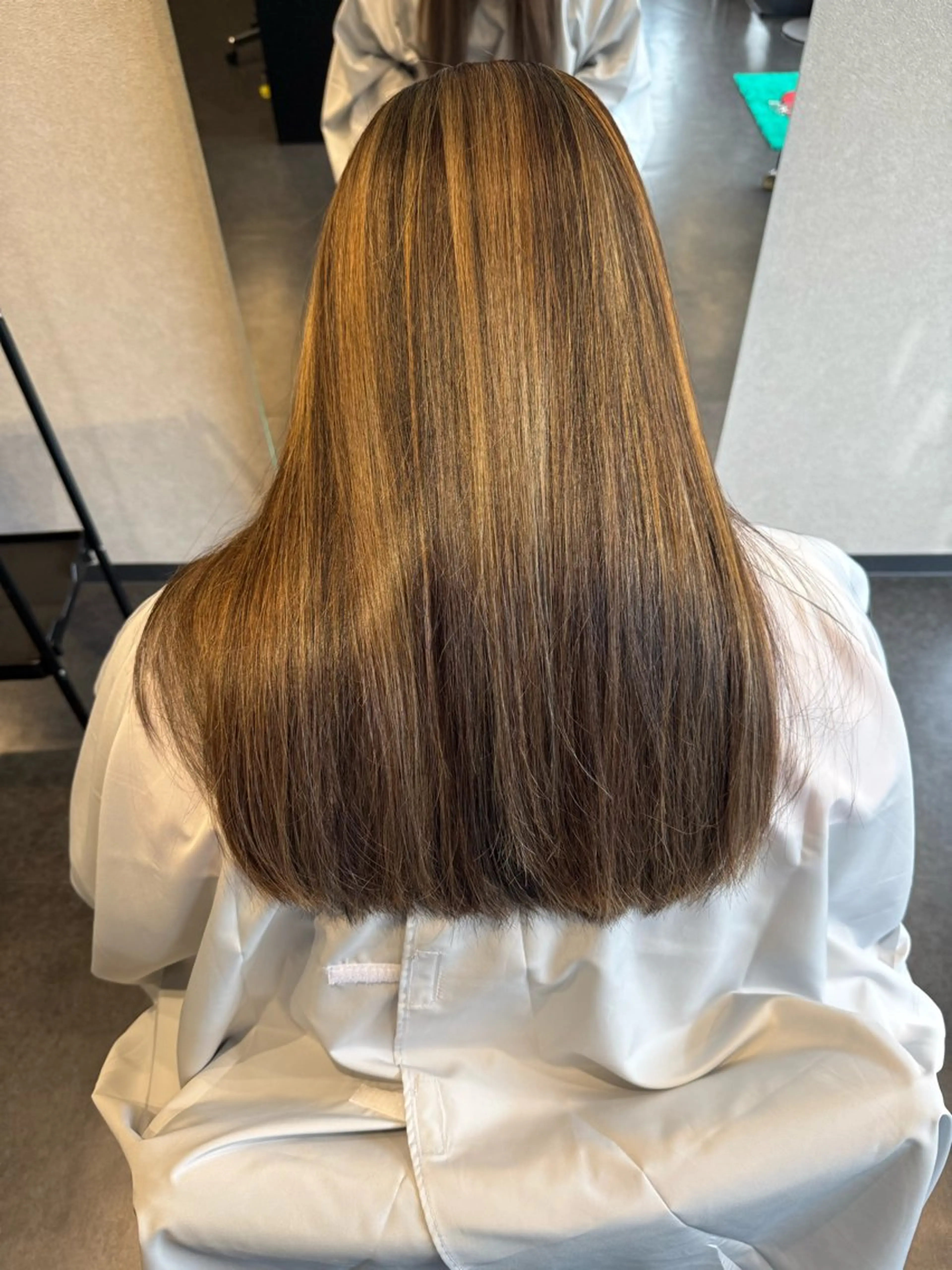 ロング ハイライト 髪質改善 ロング 髪質改善⚡️カラー 🍀武久 誠🍀のヘアスタイル