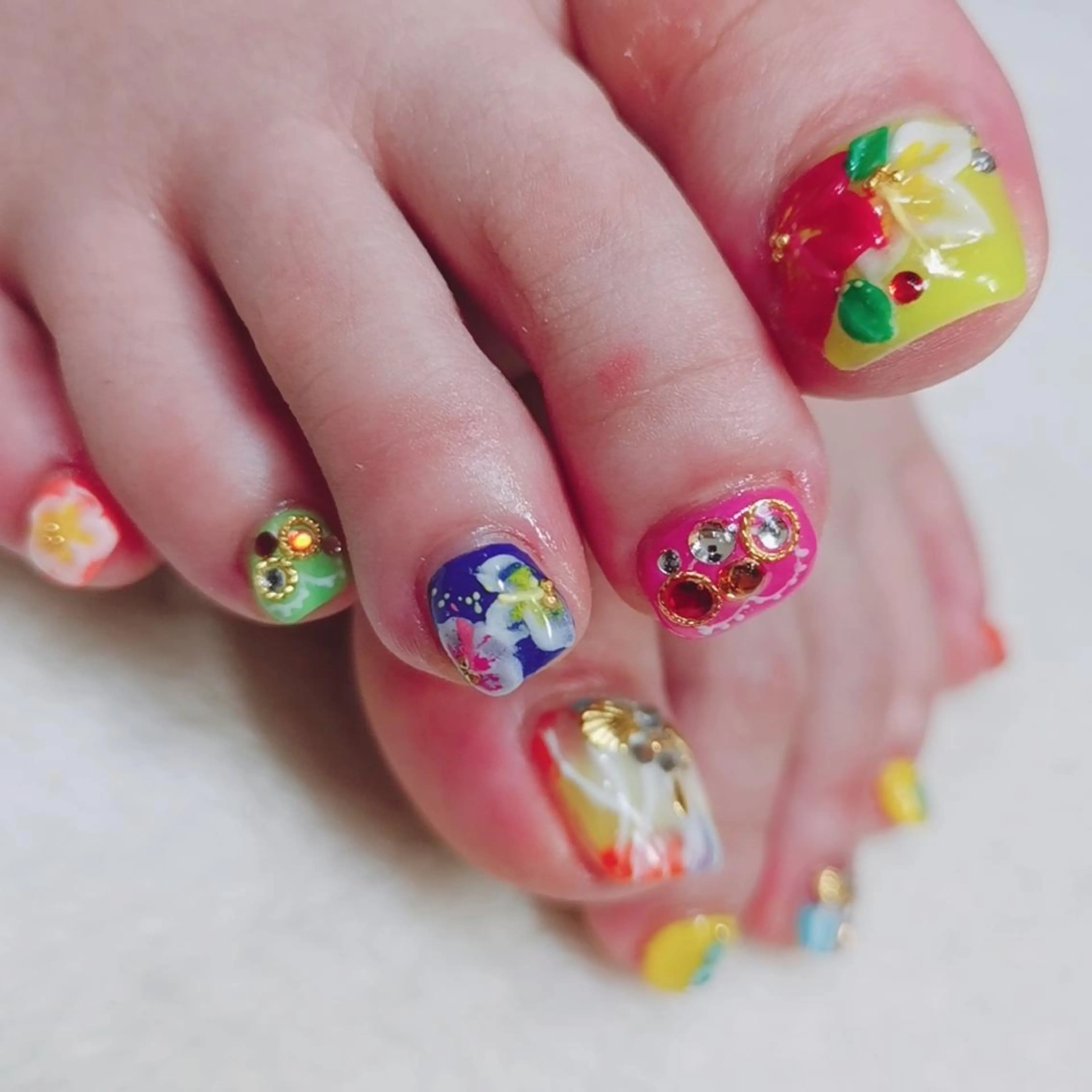 ネイル フットネイル reve あやののネイルデザイン