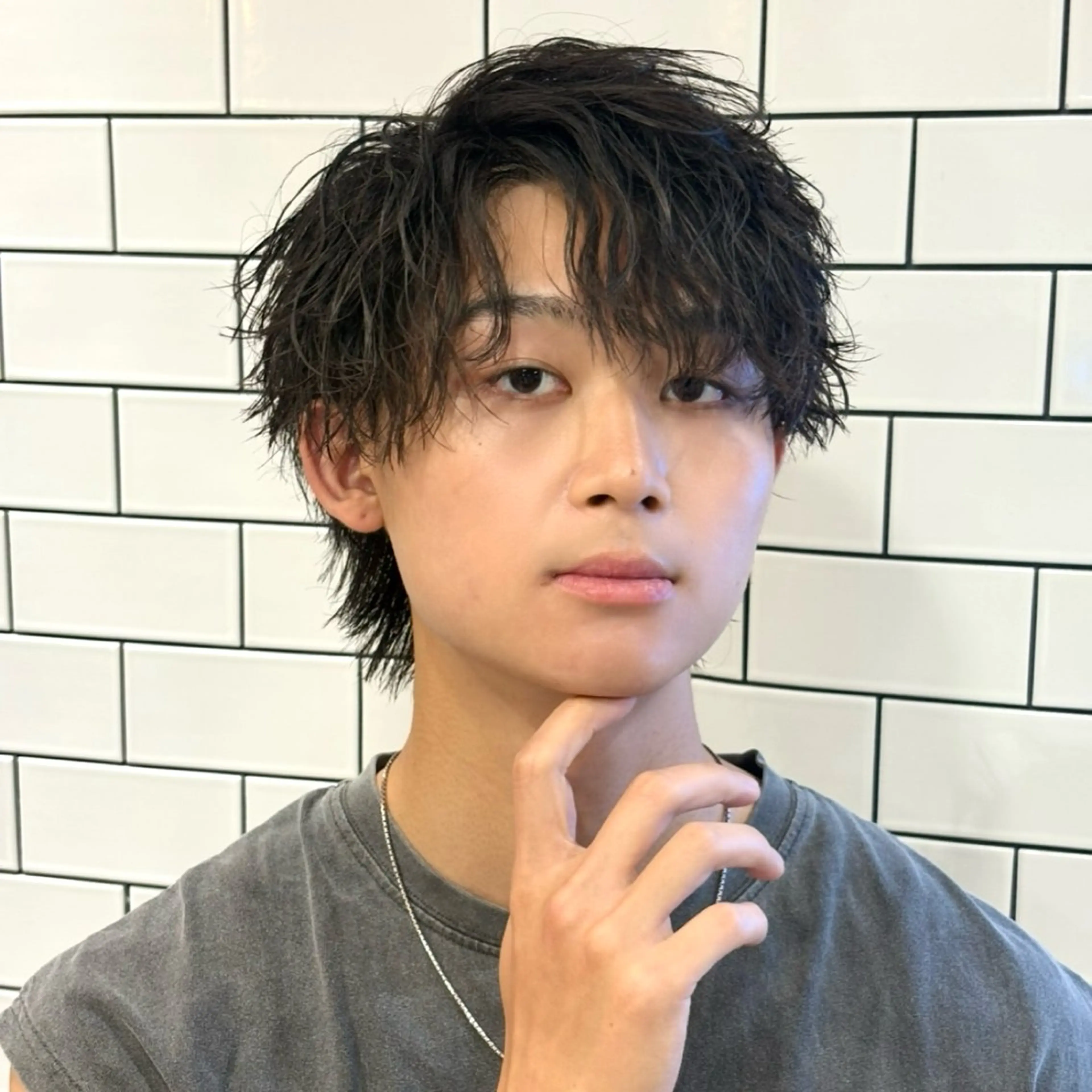 パーマ メンズ カット パーマ メンズ特化美容師 /泉壱恵のヘアスタイル