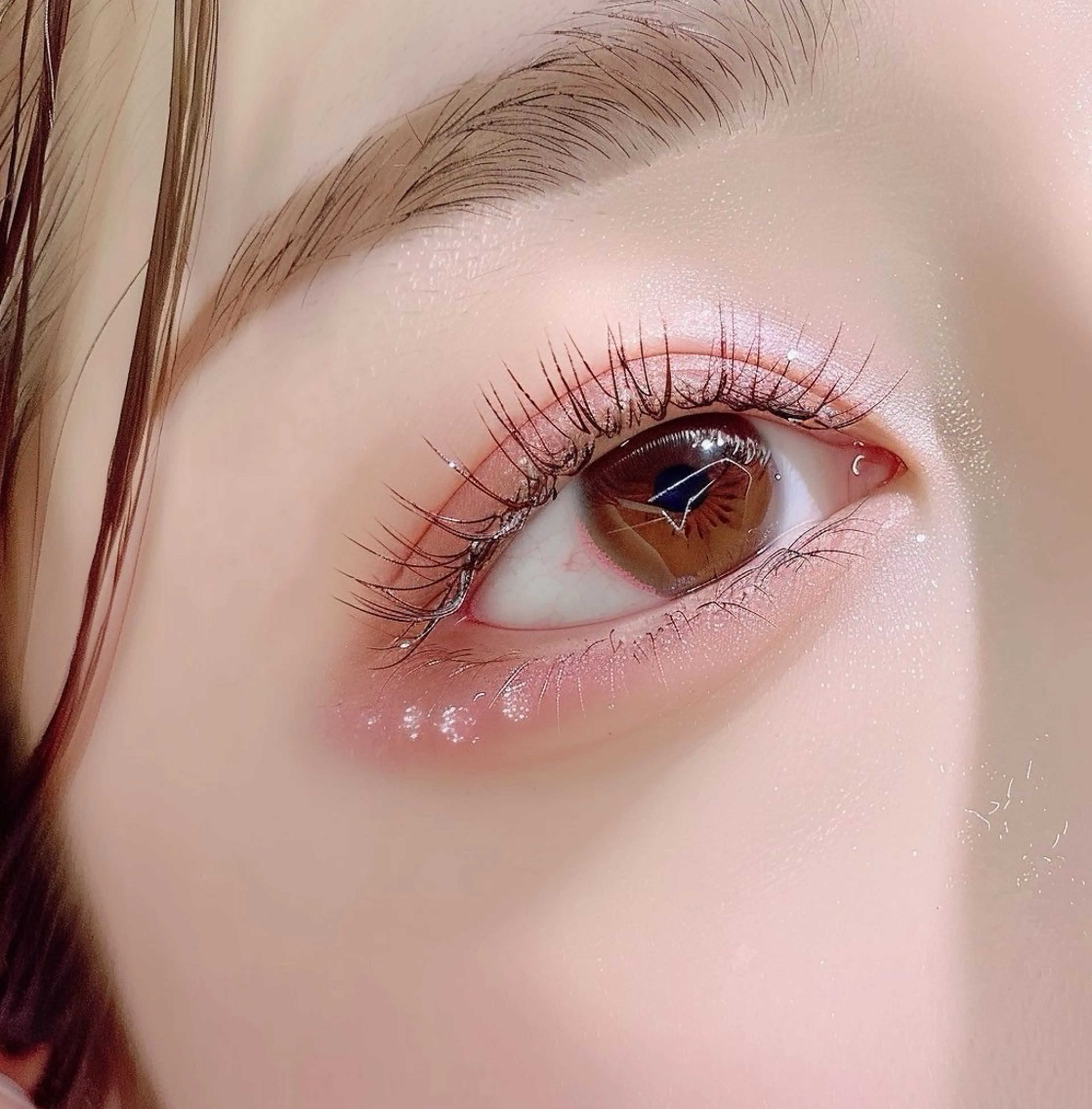 マツエク・マツパ 暖色カラー / minoriのヘアスタイル