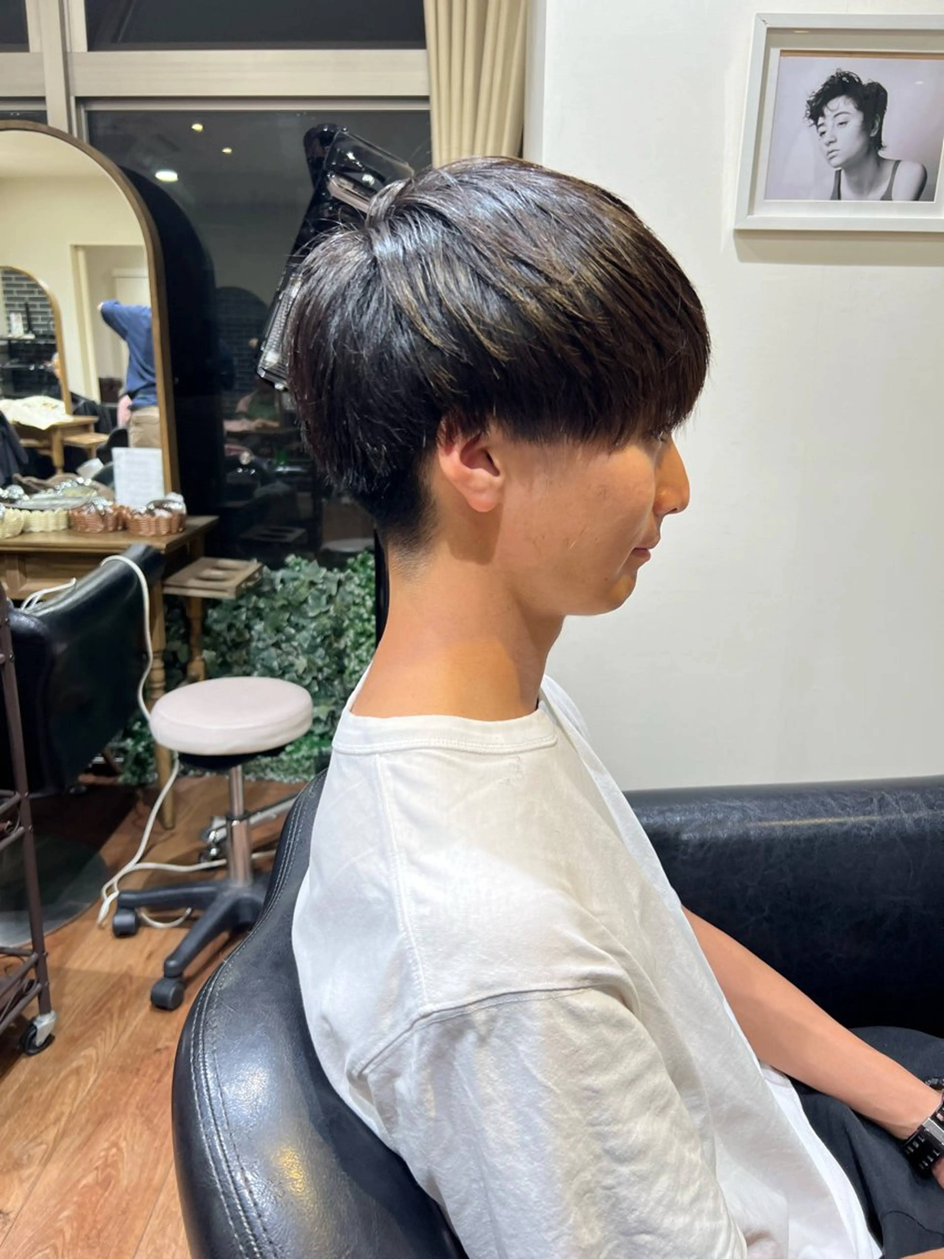 ショート レイヤーカット 田中 仁樹のヘアスタイル