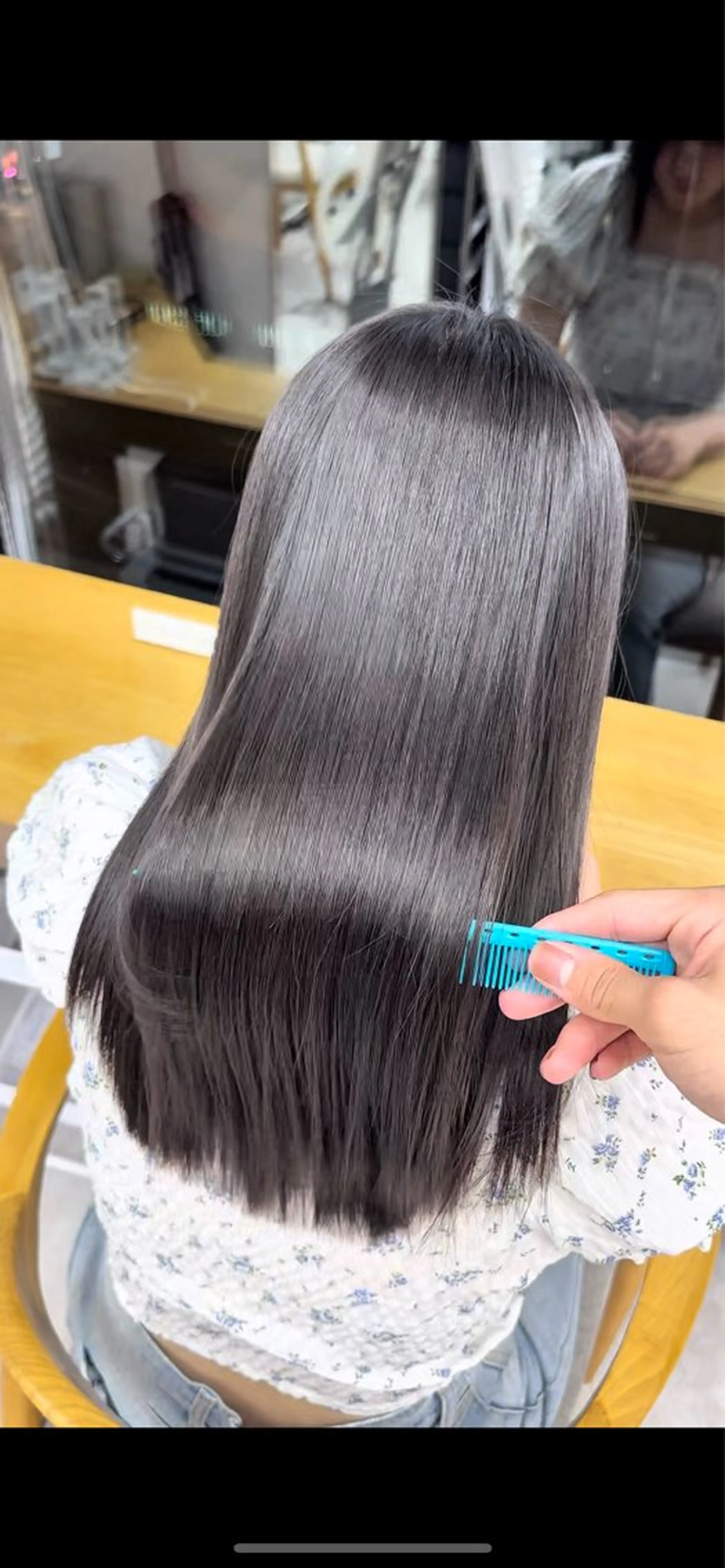 ロング ロング 縮毛矯正 その他 あゆ/縮毛 矯正/透明感カラーのその他イメージ