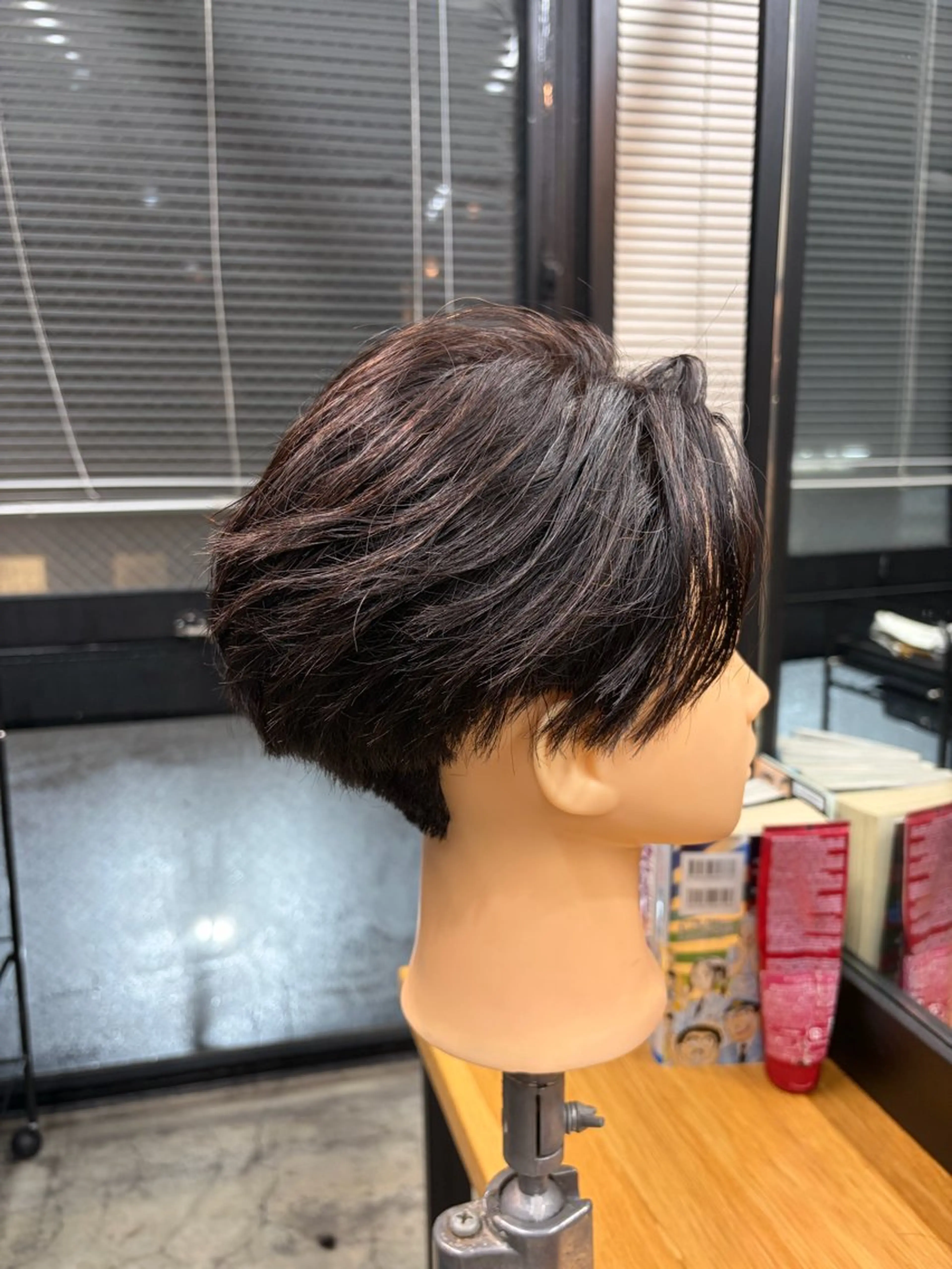 メンズ メンズヘア専門店SLAY西宮所属・曲がる縮毛矯正/西宮 パーマ/岡部 舜のヘアスタイル