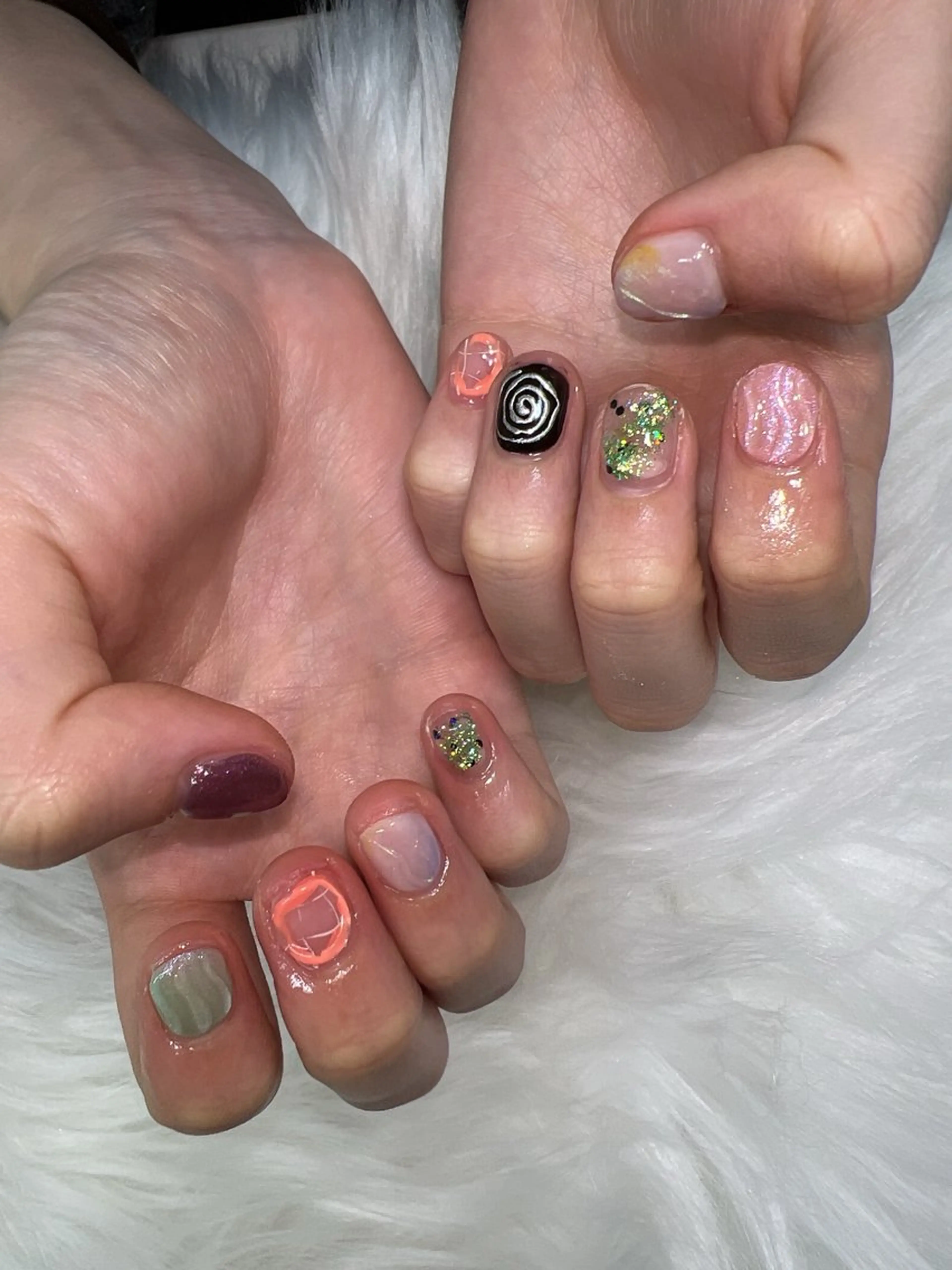 ネイル ニュアンスネイル coco nailのネイルデザイン