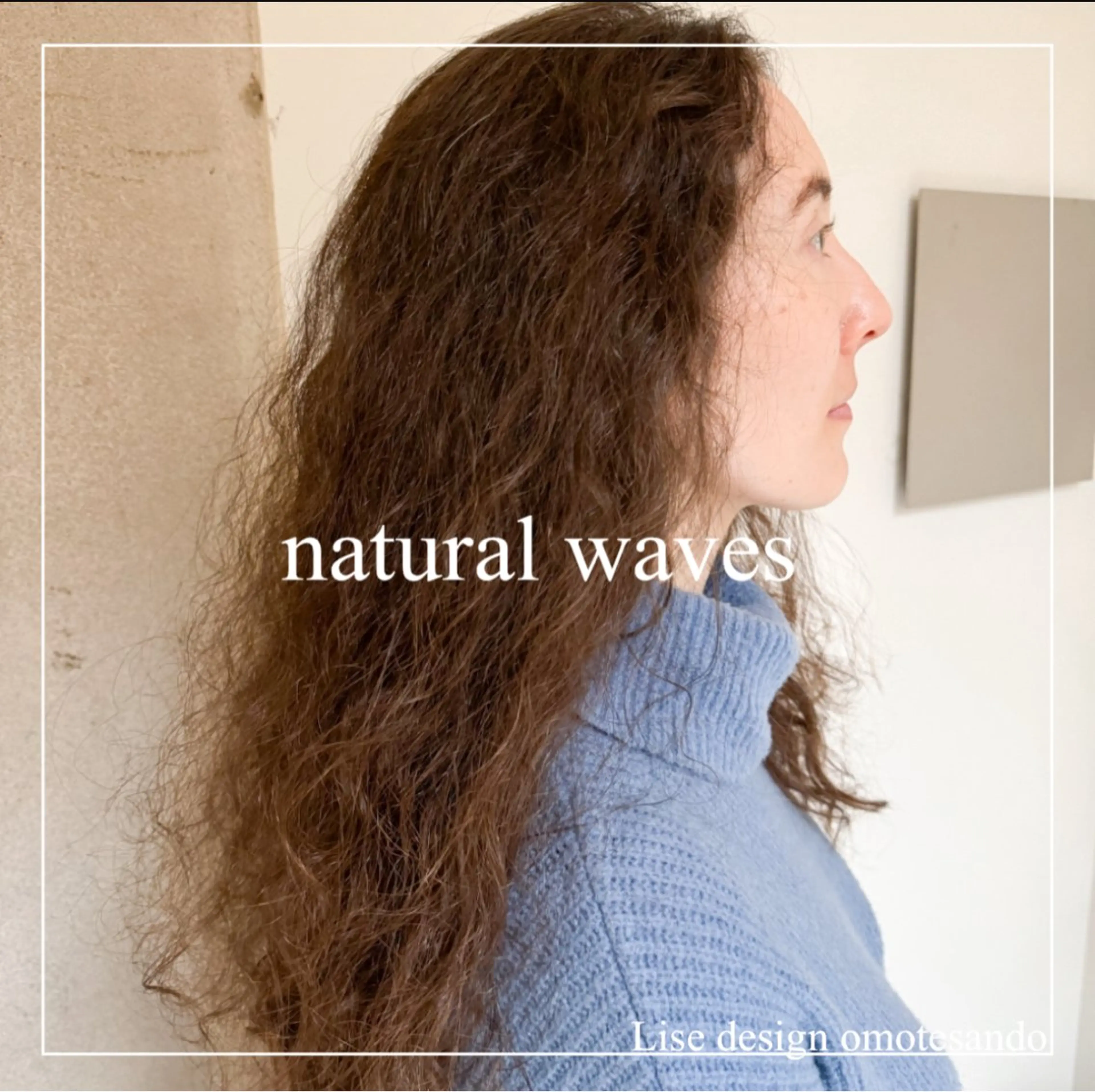 セミロング カラー パーマ ヘアアレンジ メンズ 表参道Lise おおいしおりのヘアスタイル